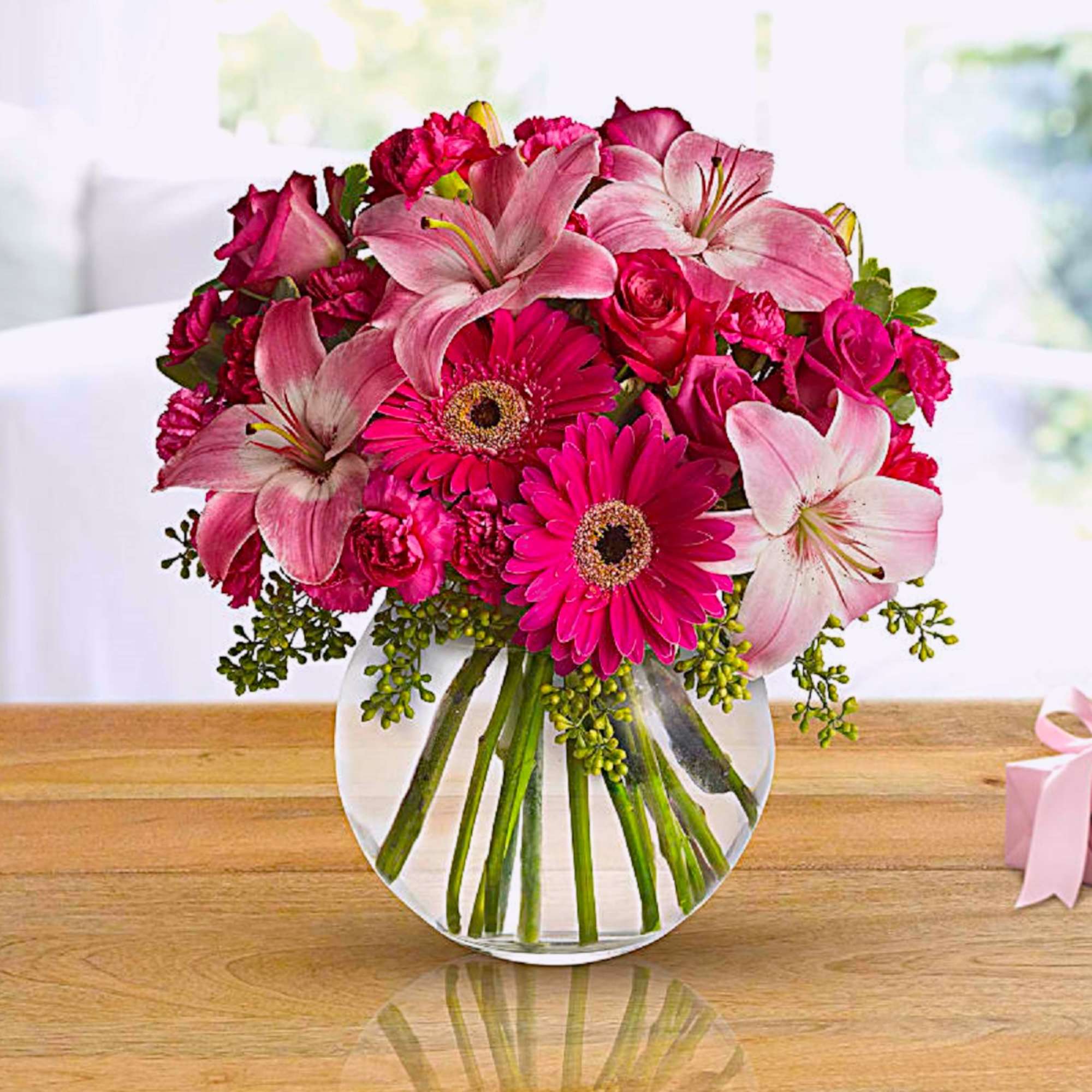 Sometimes all you need is a little pink me up! An ideal