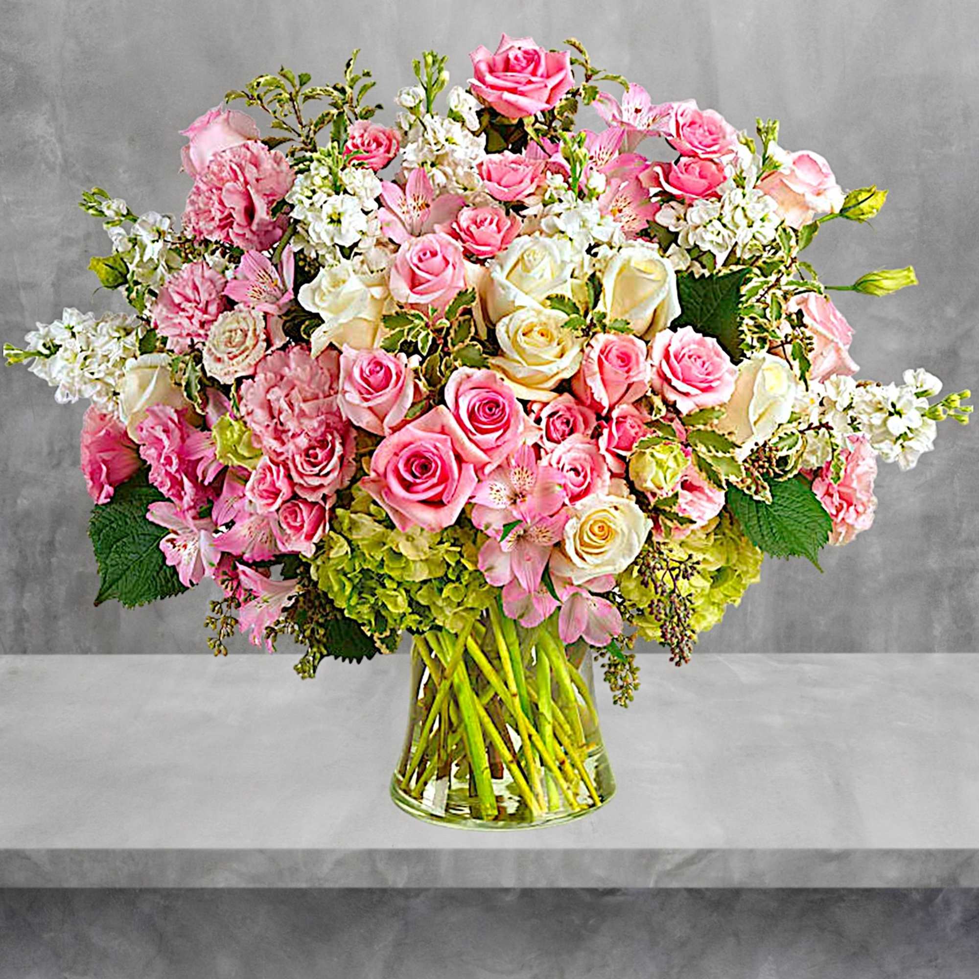 A truly bountiful bouquet that captures the beauty of your love, this