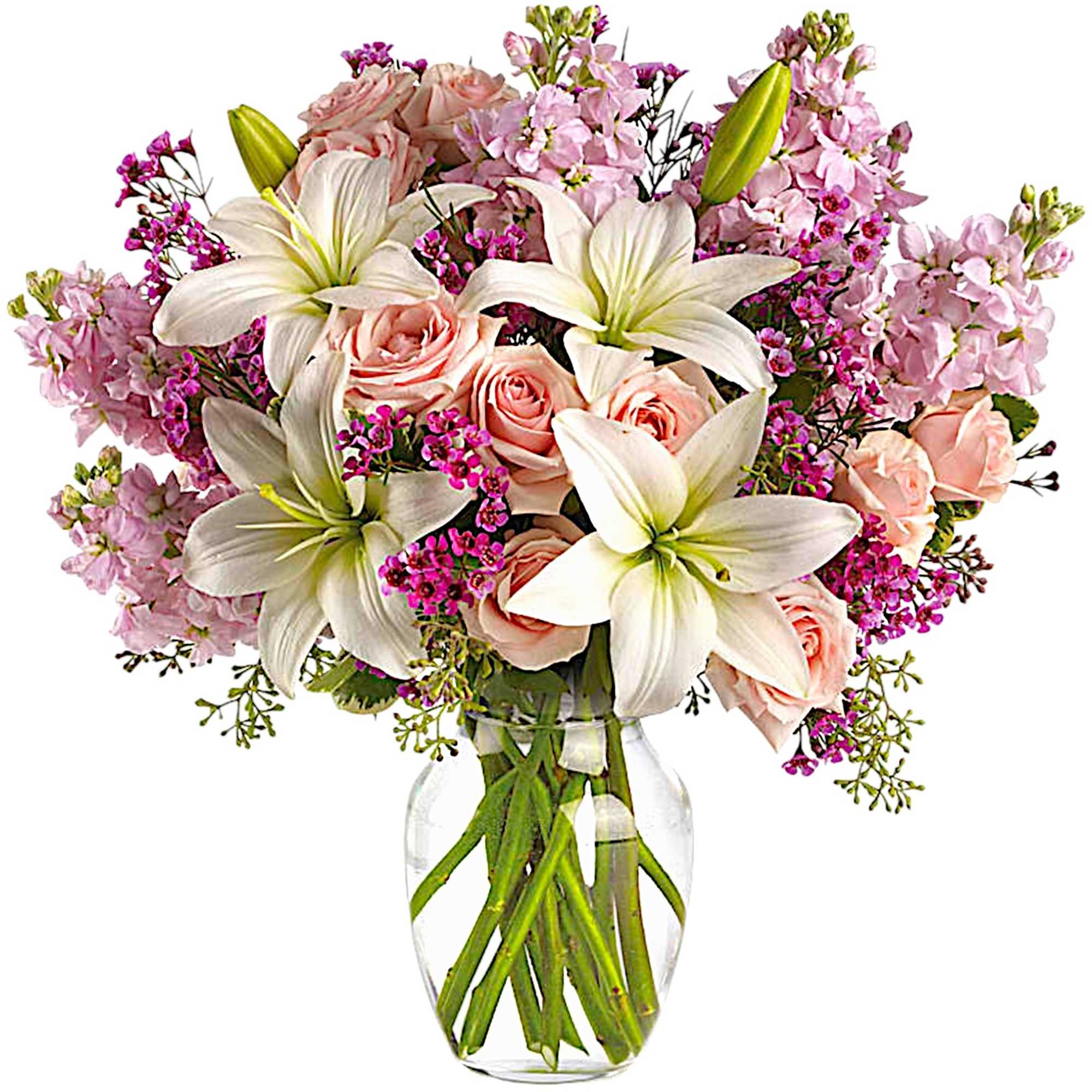 Put your love into the season&#039;s most romantic flowers - light pink