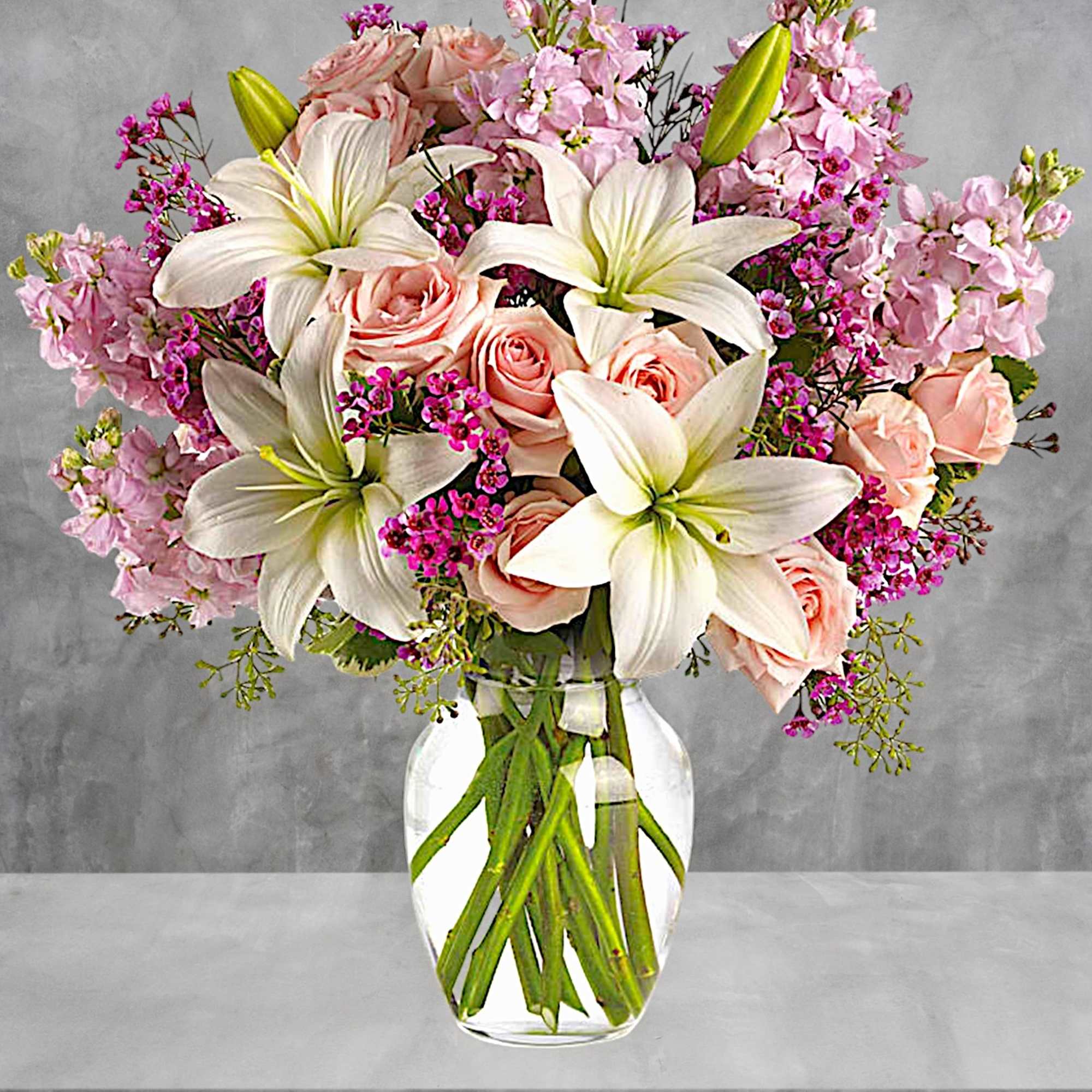 Put your love into the season&#039;s most romantic flowers - light pink