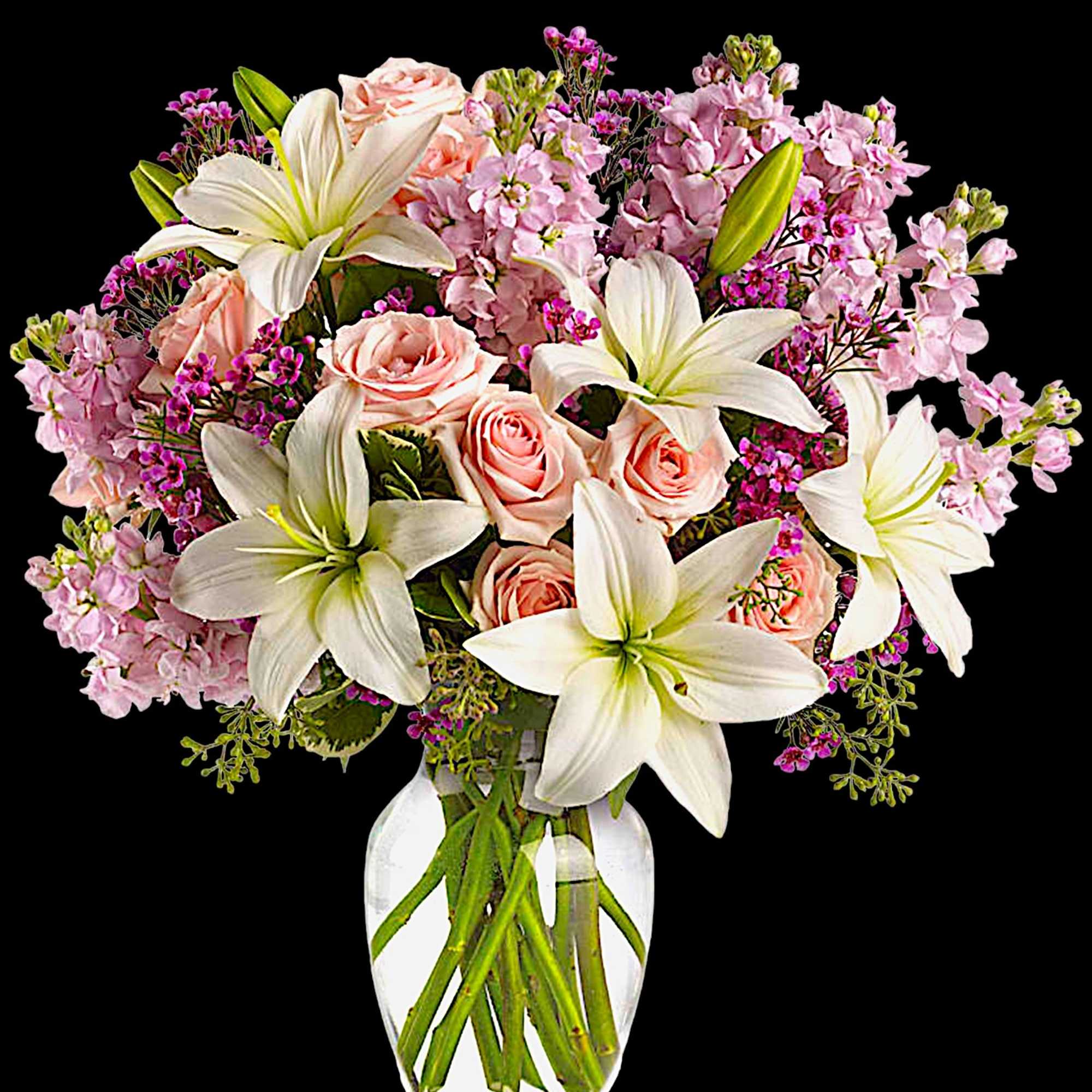 Put your love into the season&#039;s most romantic flowers - light pink
