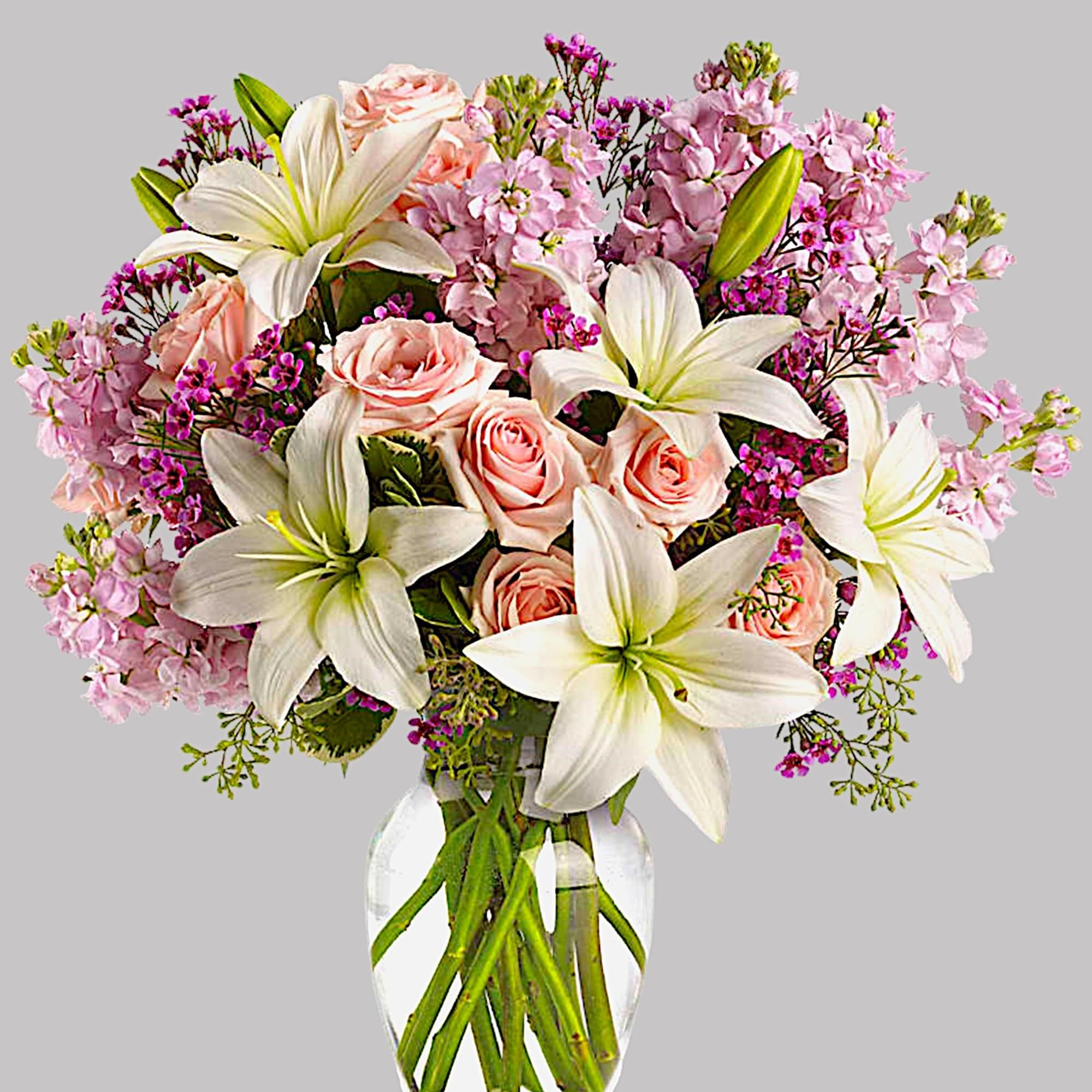 Put your love into the season&#039;s most romantic flowers - light pink