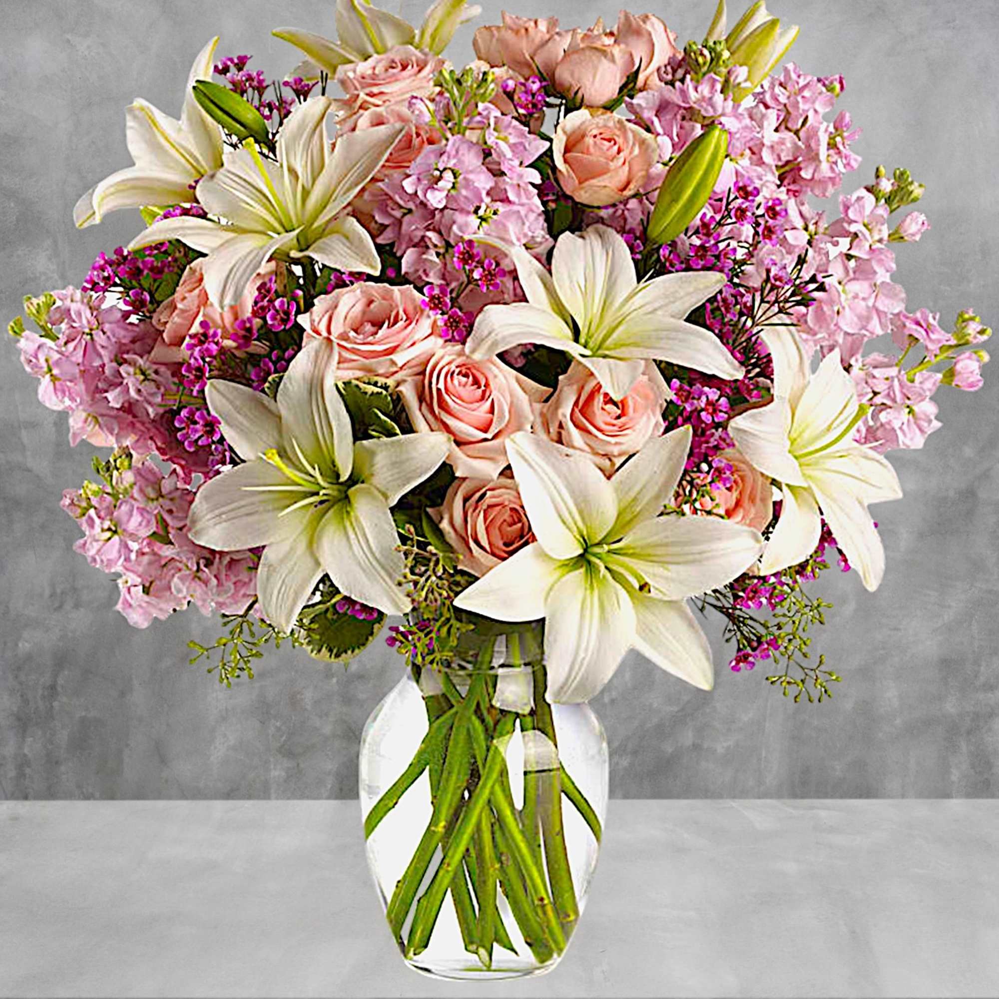 Put your love into the season&#039;s most romantic flowers - light pink