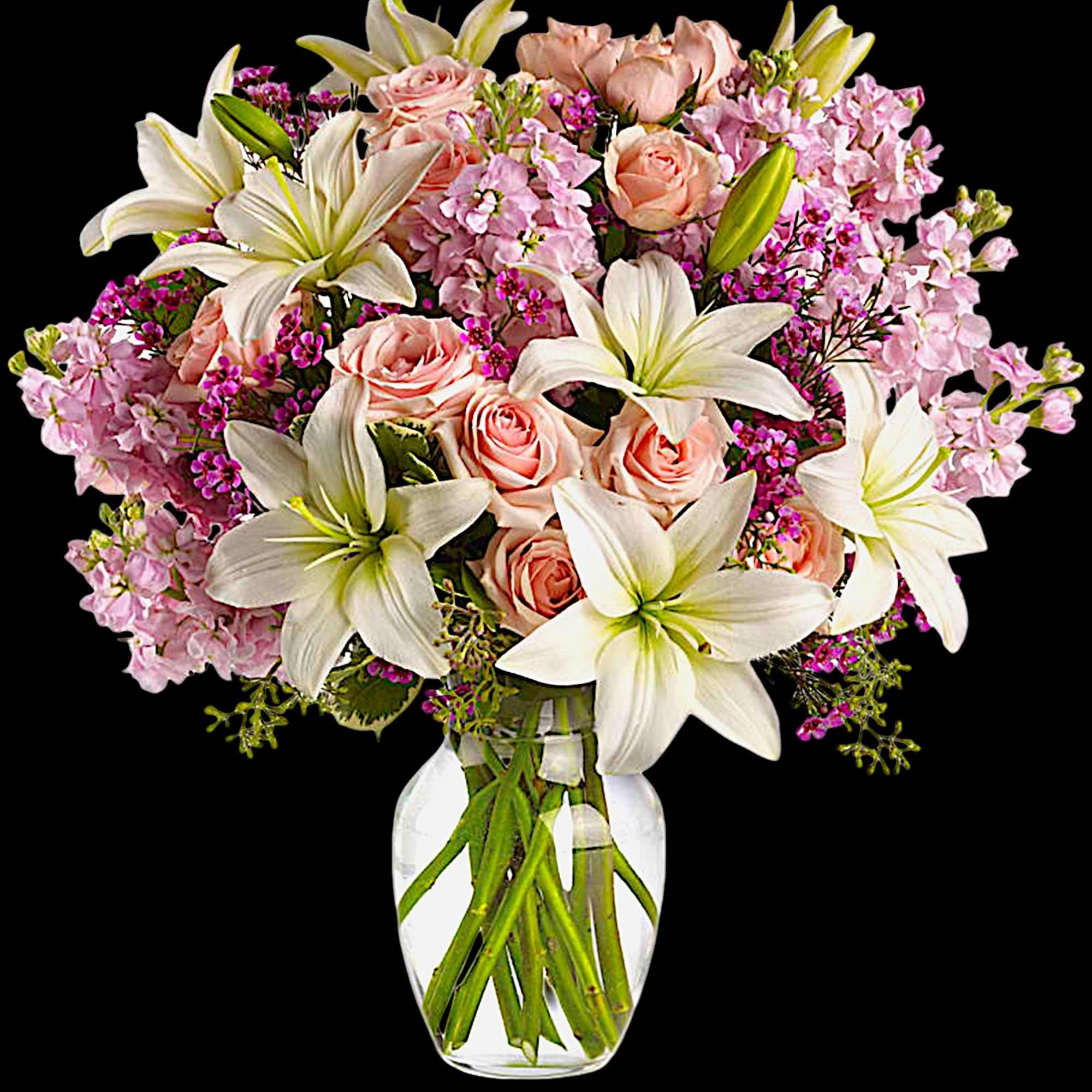 Put your love into the season&#039;s most romantic flowers - light pink