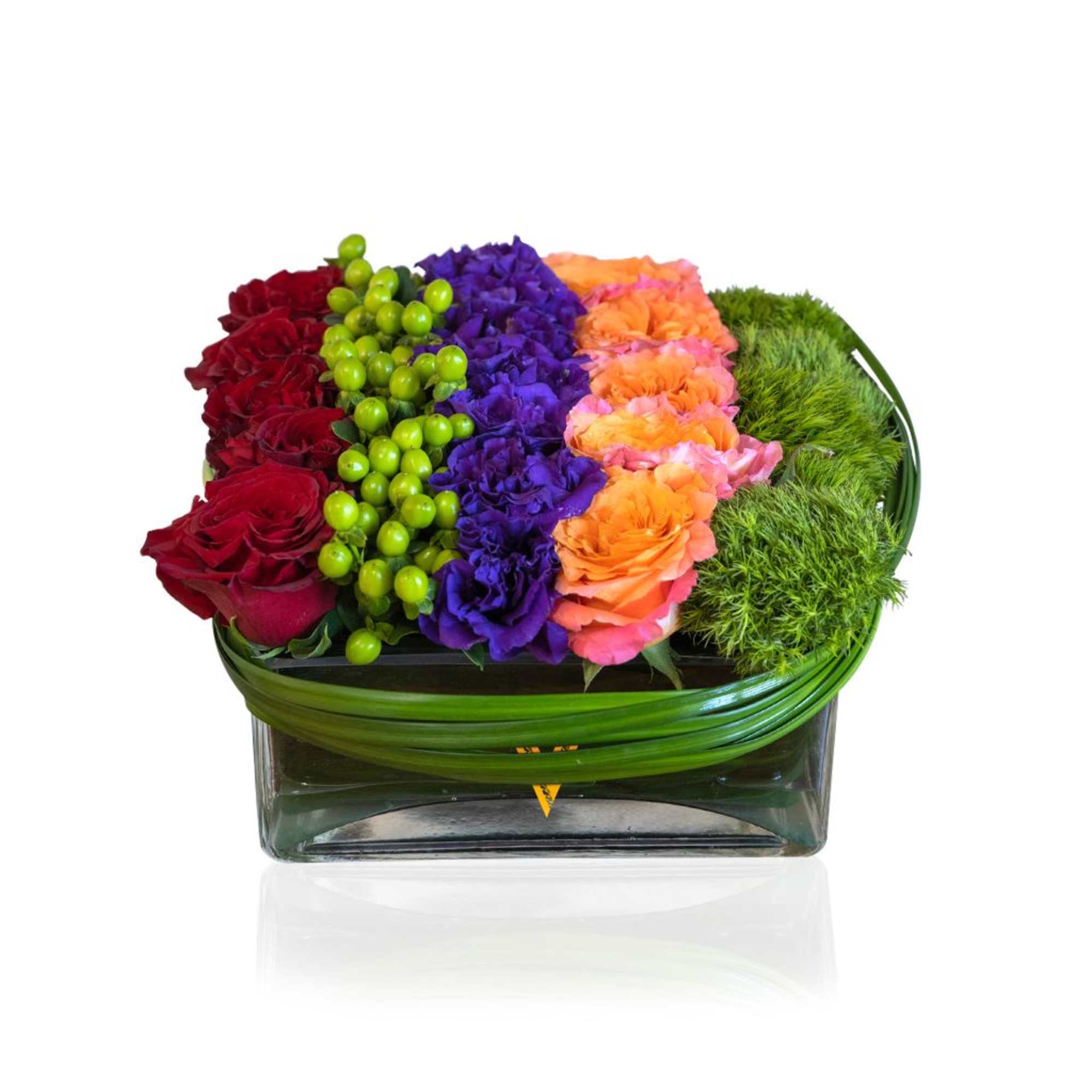 Celebrate the vibrancy of love with Rainbow Love, a stunning flower bouquet