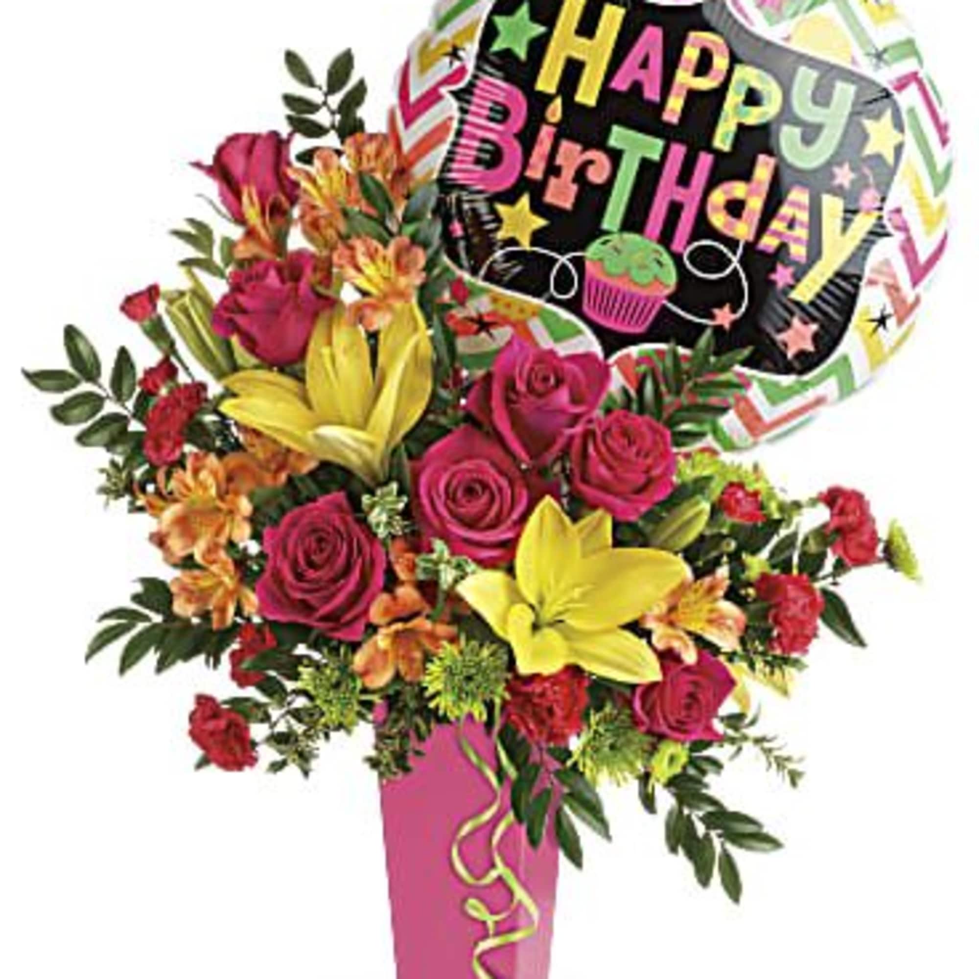 No birthday bash is complete without a surprise delivery of beautiful blooms!