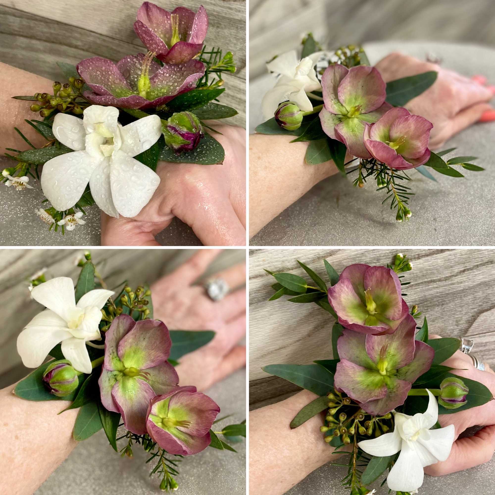 At Beaumont Florist, we specialize in creating exquisite, custom-made prom corsages that