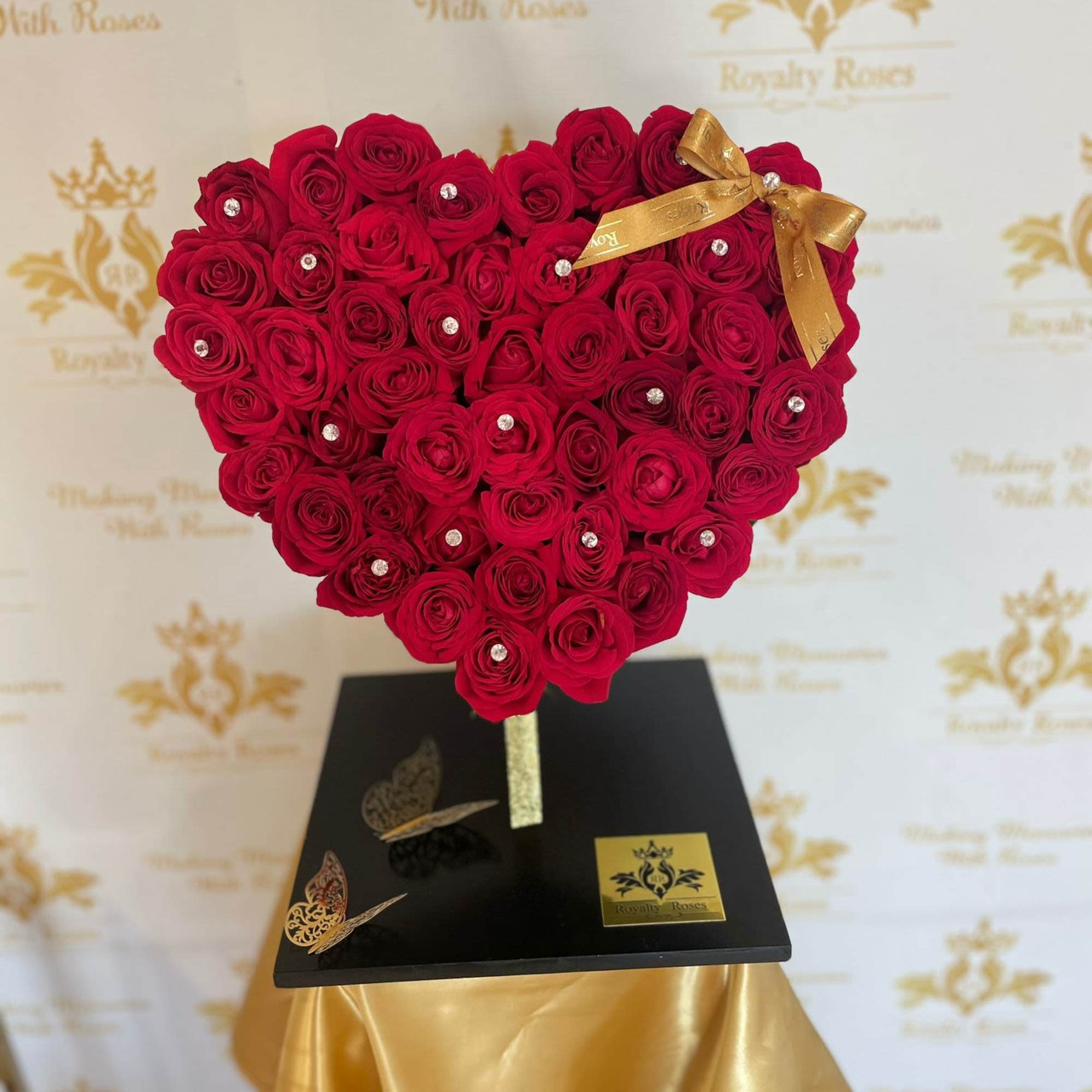 Unleash your inner royalty with our Luxury Floating Royalty Heart #2. Crafted