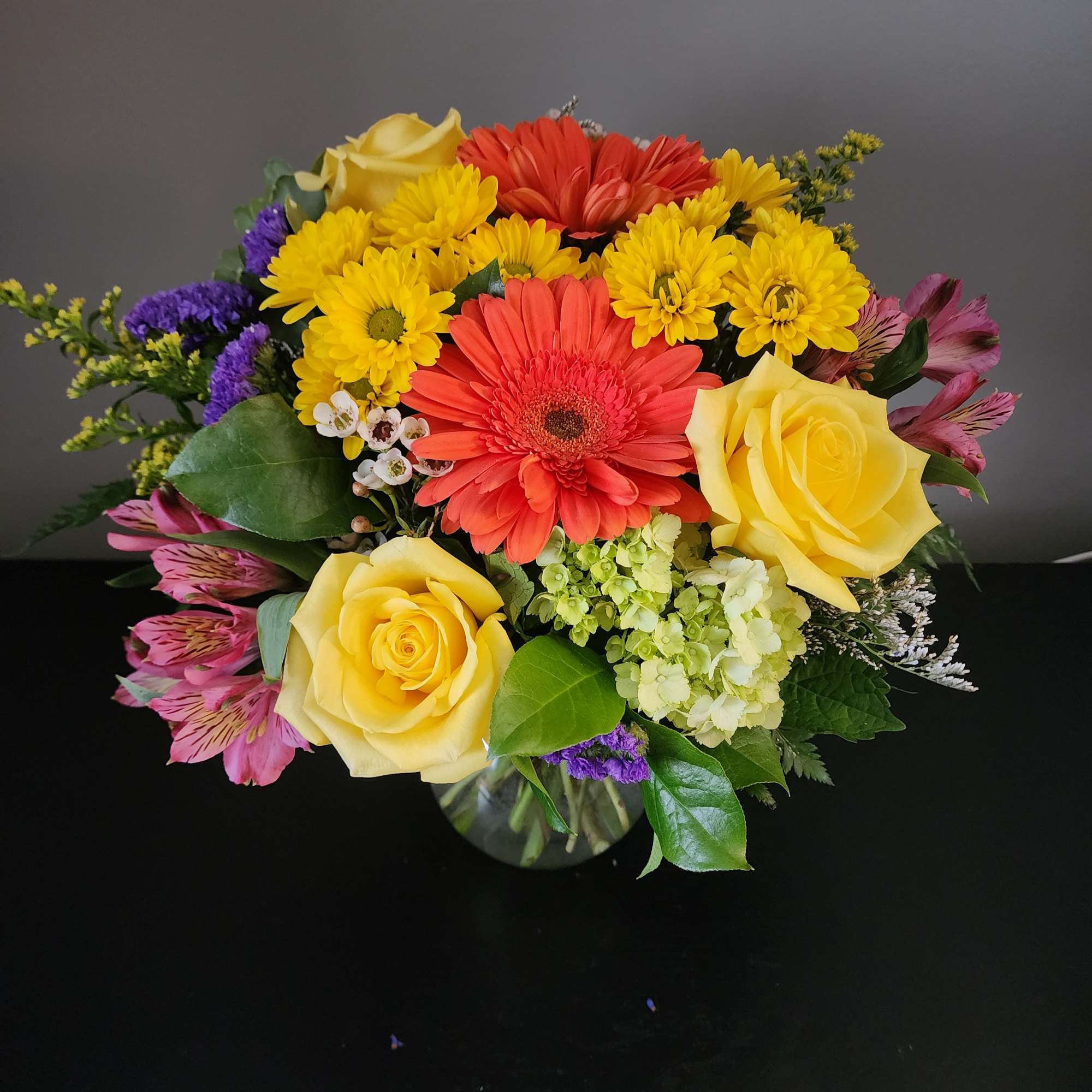 Make their day extra special.  Surprise them with this beautiful bouquet