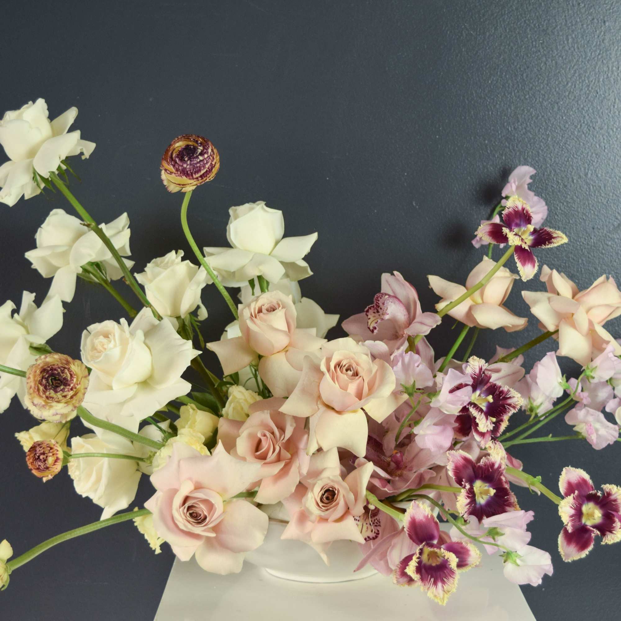 Meet the Goddess: a sleek and sophisticated arrangement that balances clean lines