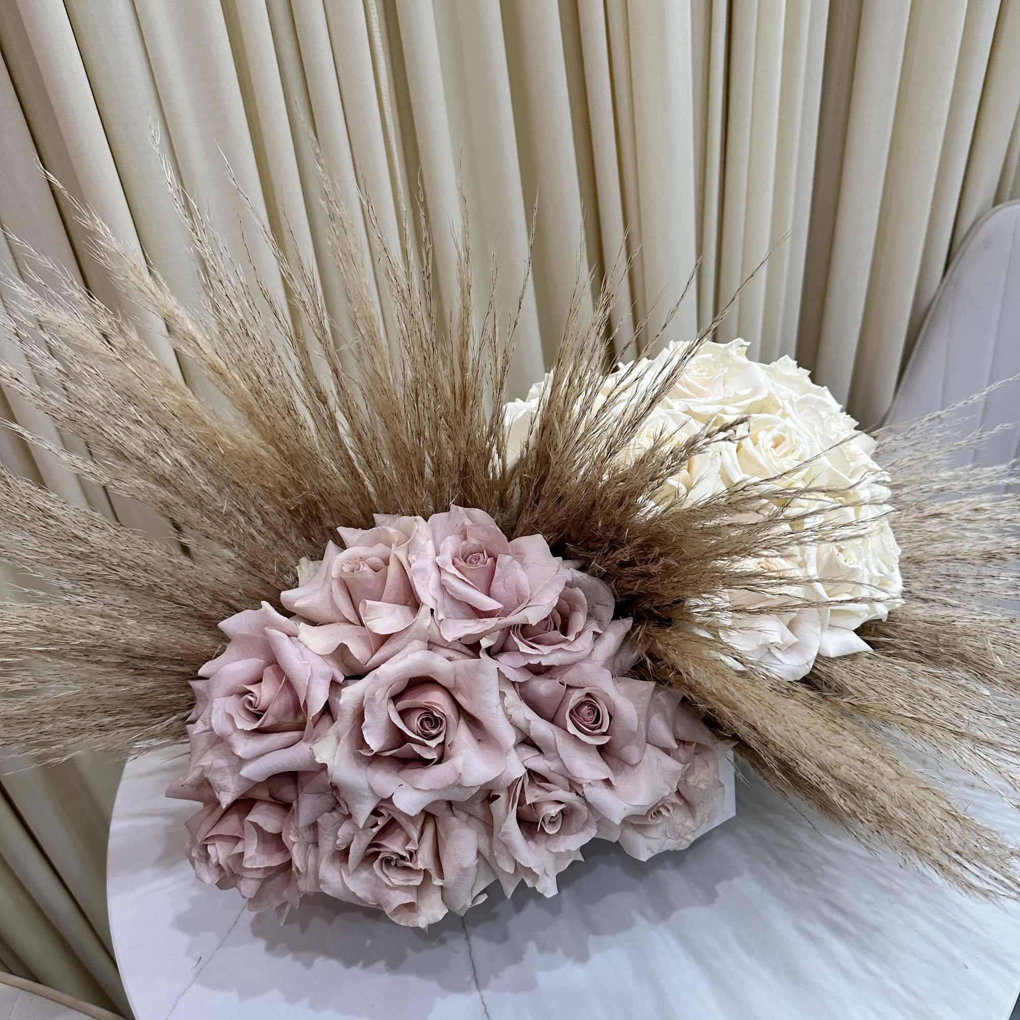 Experience the pure elegance of this classic arrangement of hand-selected pink and