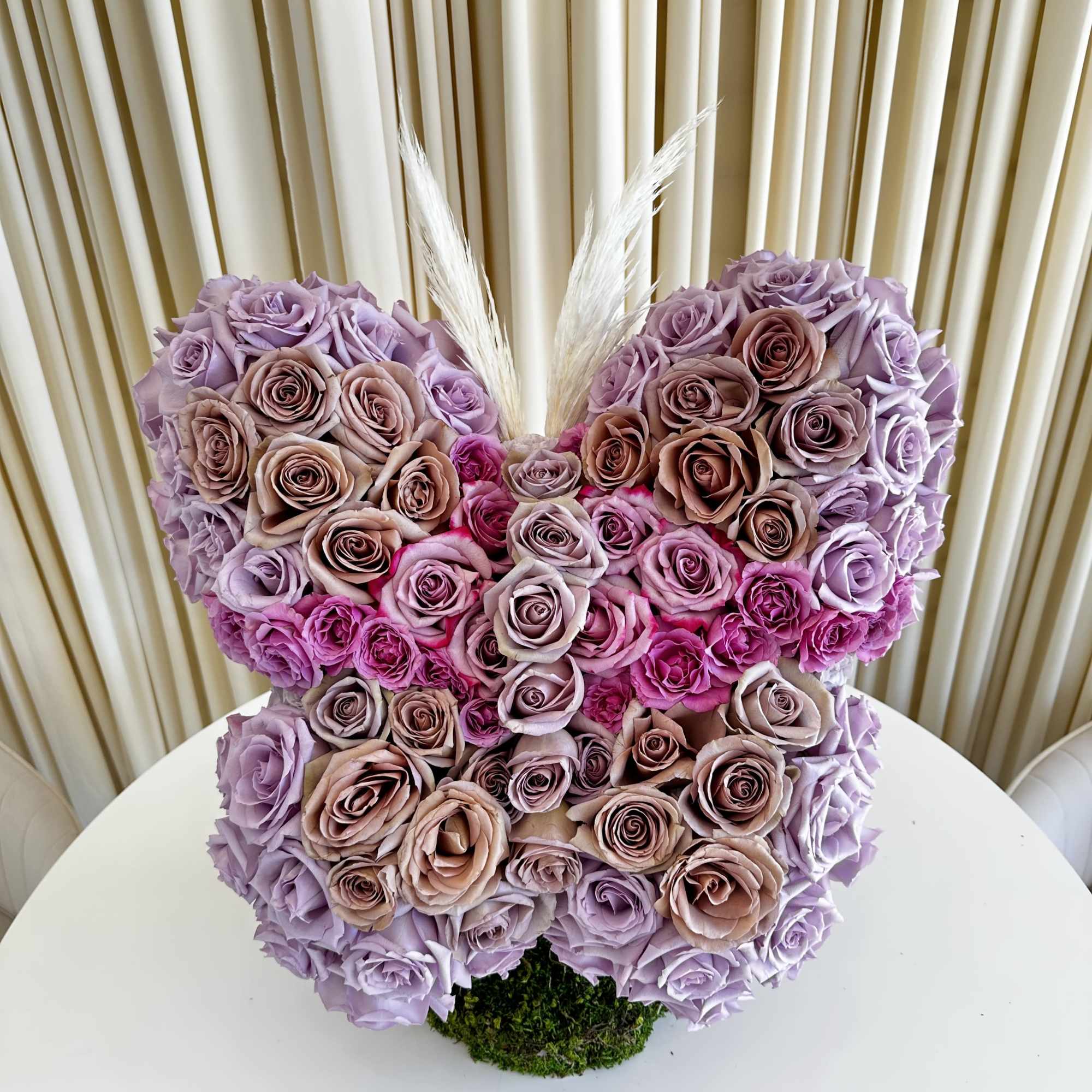 Introducing our exquisite &quot;Enchanted Butterfly Blooms&quot; &ndash; a captivating floral masterpiece that