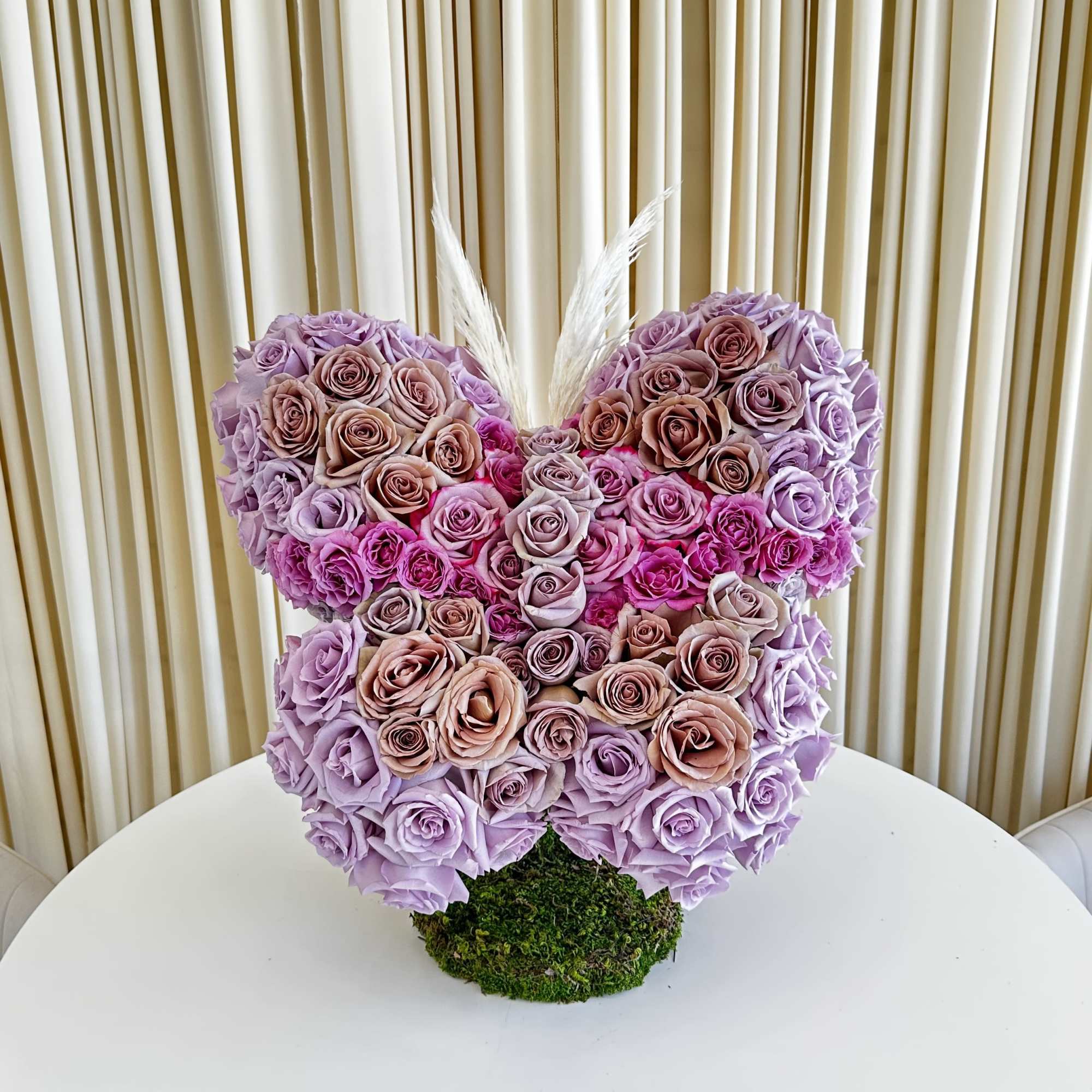 Introducing our exquisite &quot;Enchanted Butterfly Blooms&quot; &ndash; a captivating floral masterpiece that