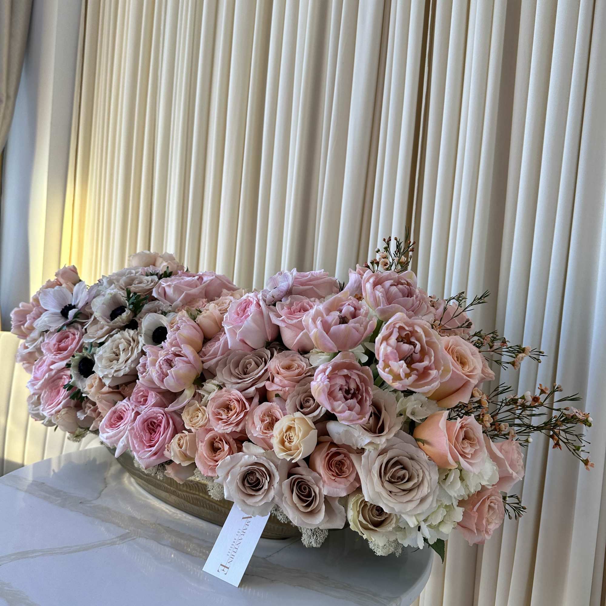 Chase away the winter blues with this burst of sunshine! Sun-kissed tulips