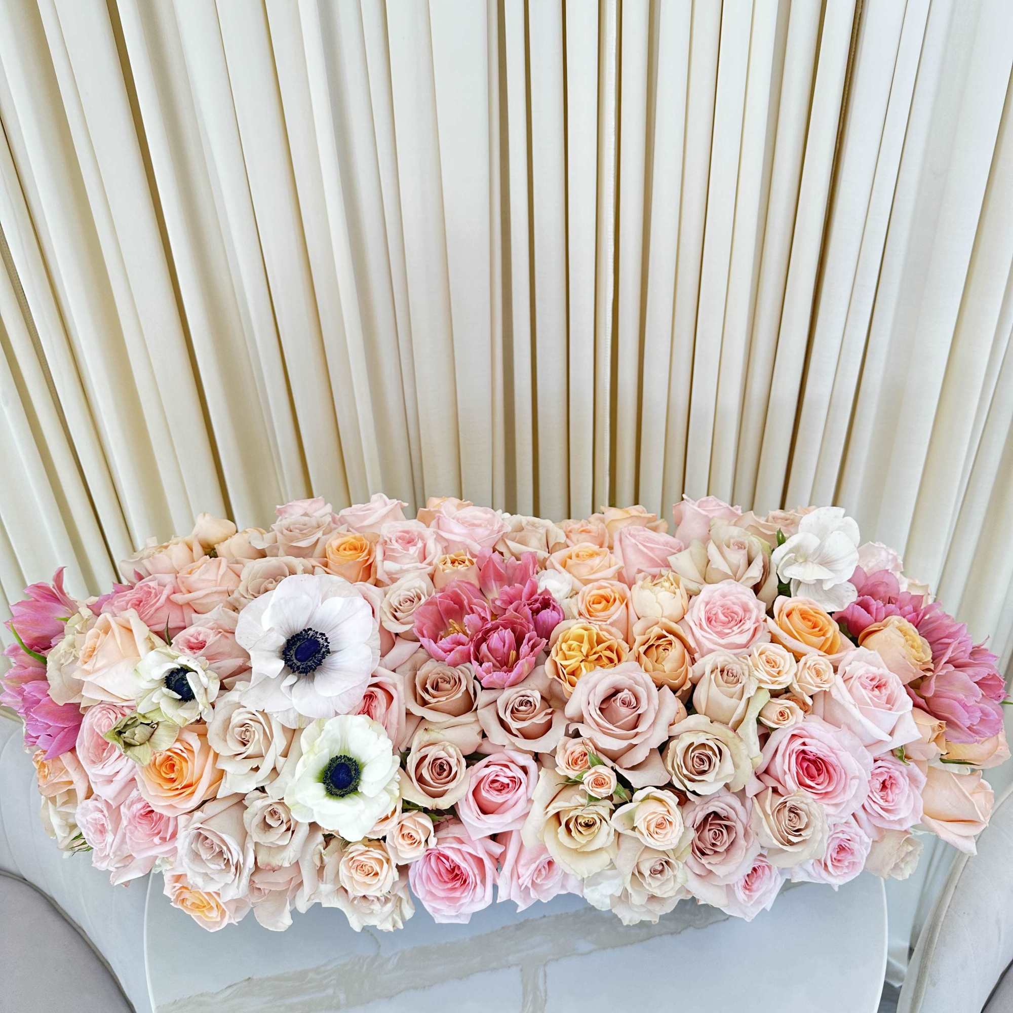 Woven together like a rich tapestry, this captivating bouquet features a beautiful