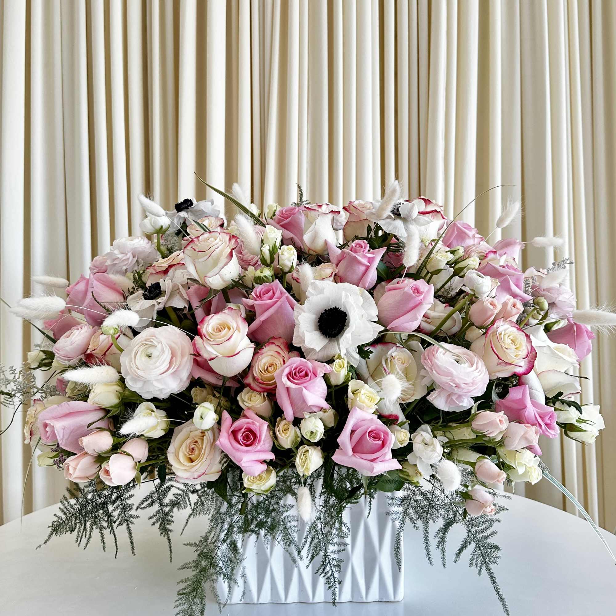 Step into a world of tranquility with our &quot;Ceramic Serenity: Pink &amp;