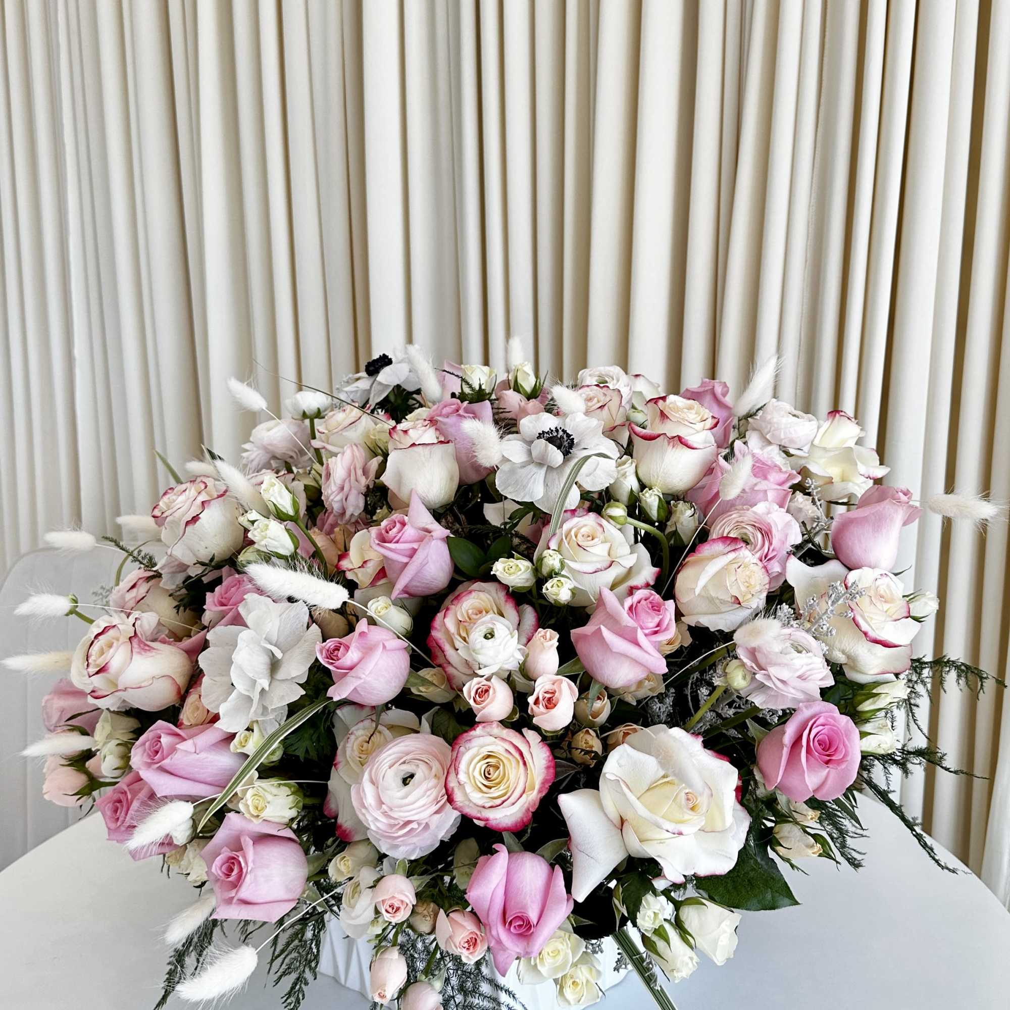 Step into a world of tranquility with our &quot;Ceramic Serenity: Pink &amp;