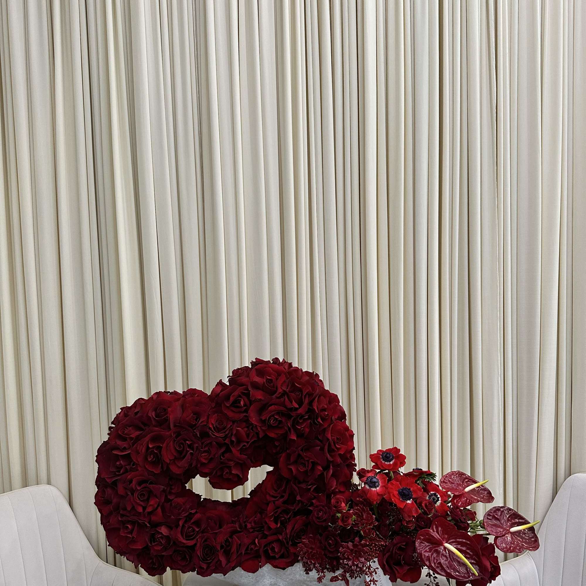 Capture Hearts with this Enchanting Red Rose Masterpiece

Let love bloom with this