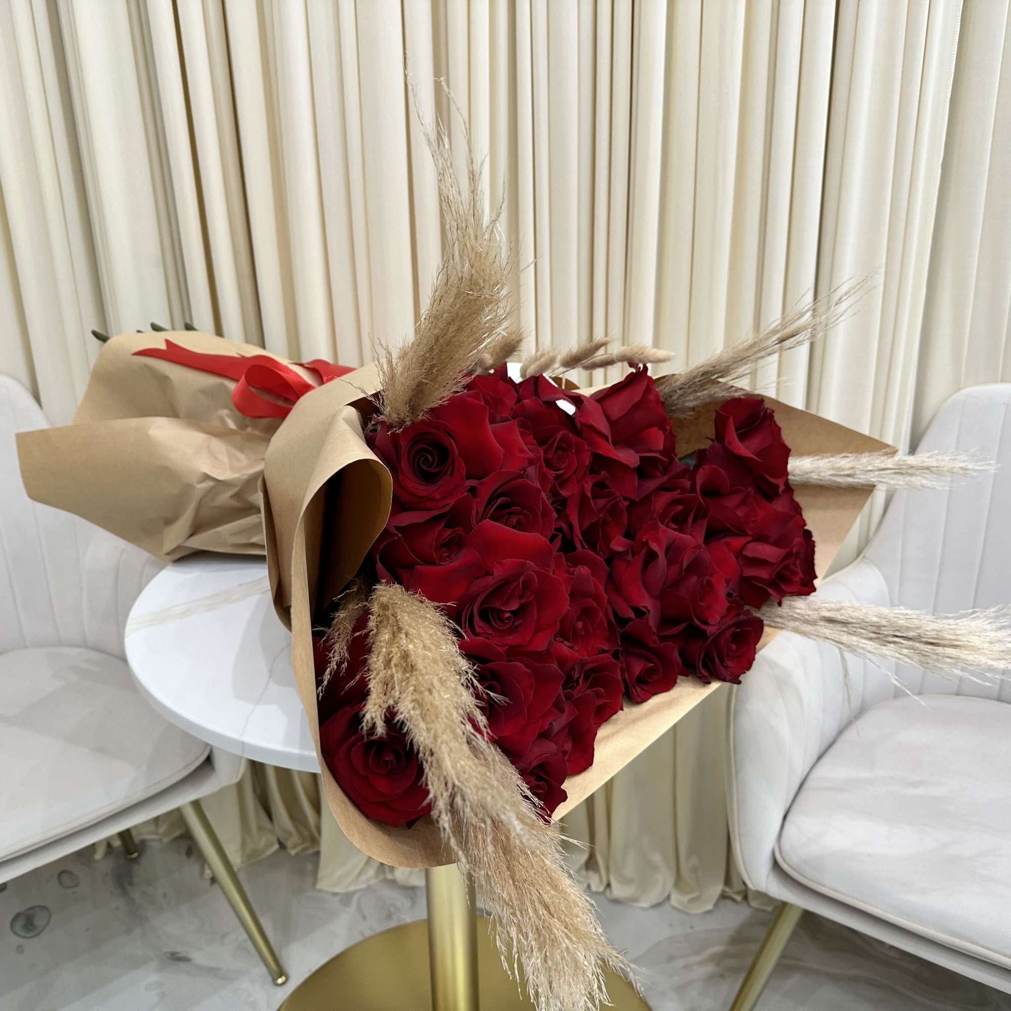 Let love bloom with captivating imperfection in this Untamed Passion Red Rose