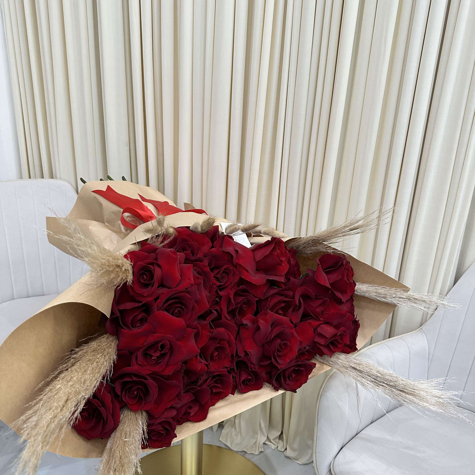 Let love bloom with captivating imperfection in this Untamed Passion Red Rose