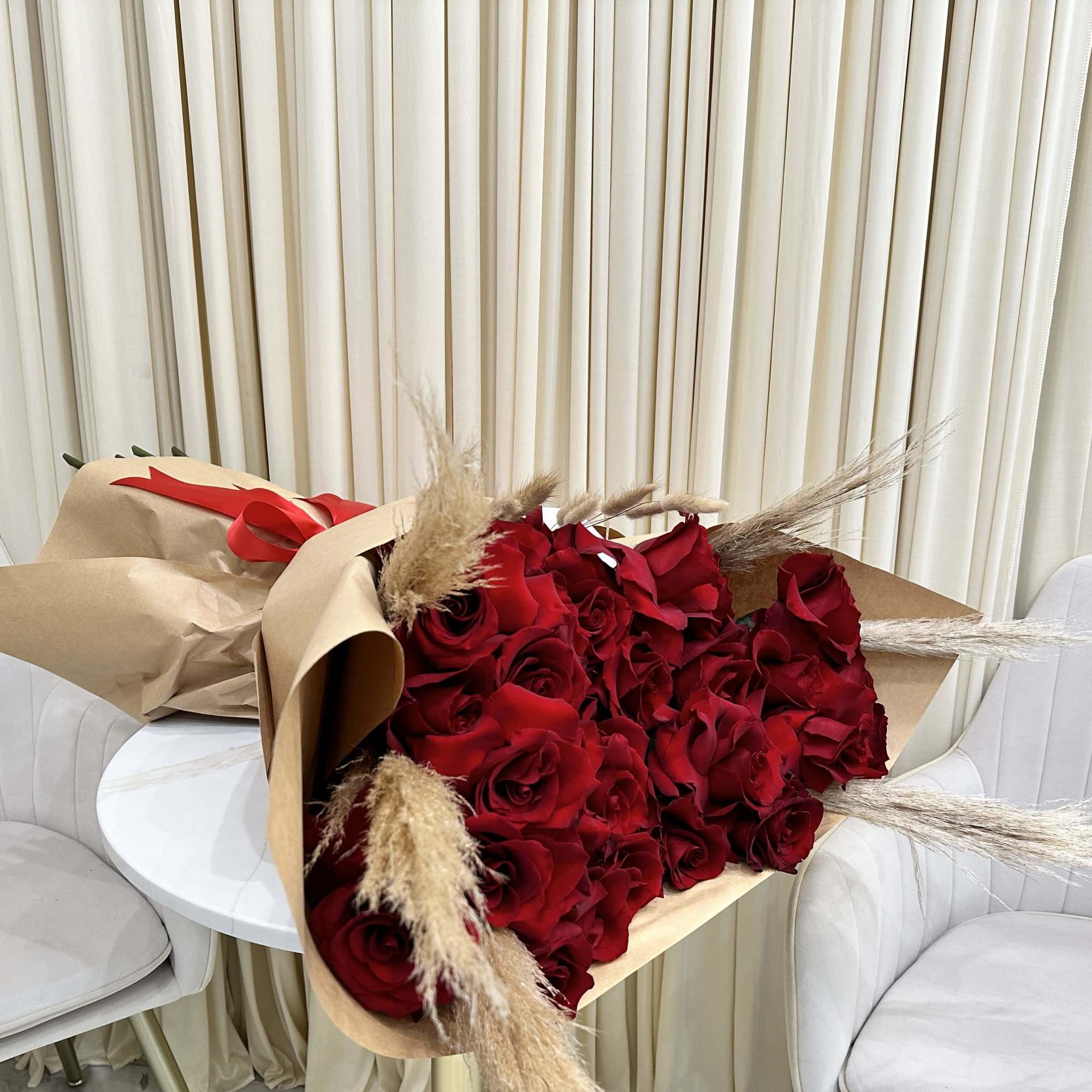 Let love bloom with captivating imperfection in this Untamed Passion Red Rose