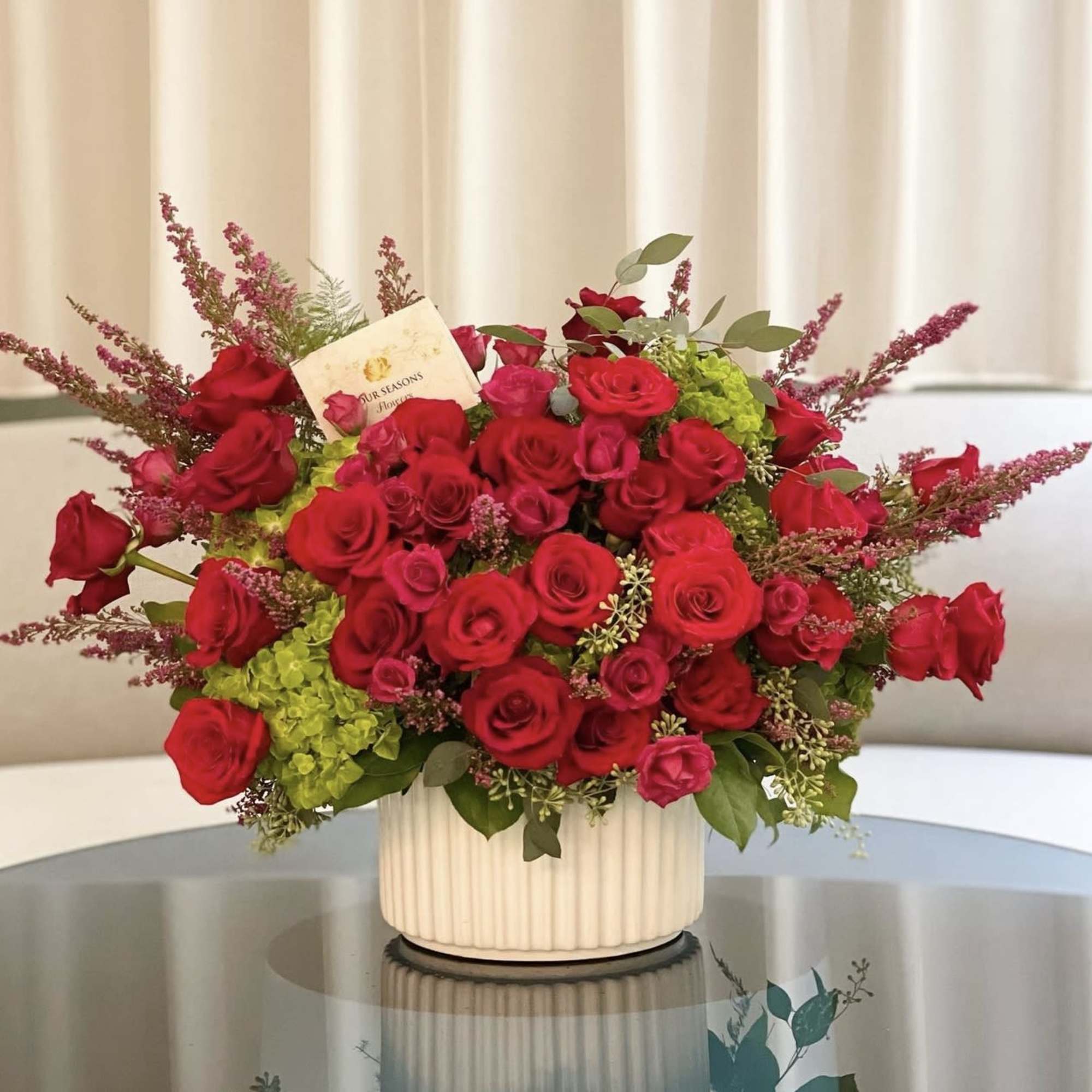 Ruby Red in North Hollywood, CA | Design by Four Season