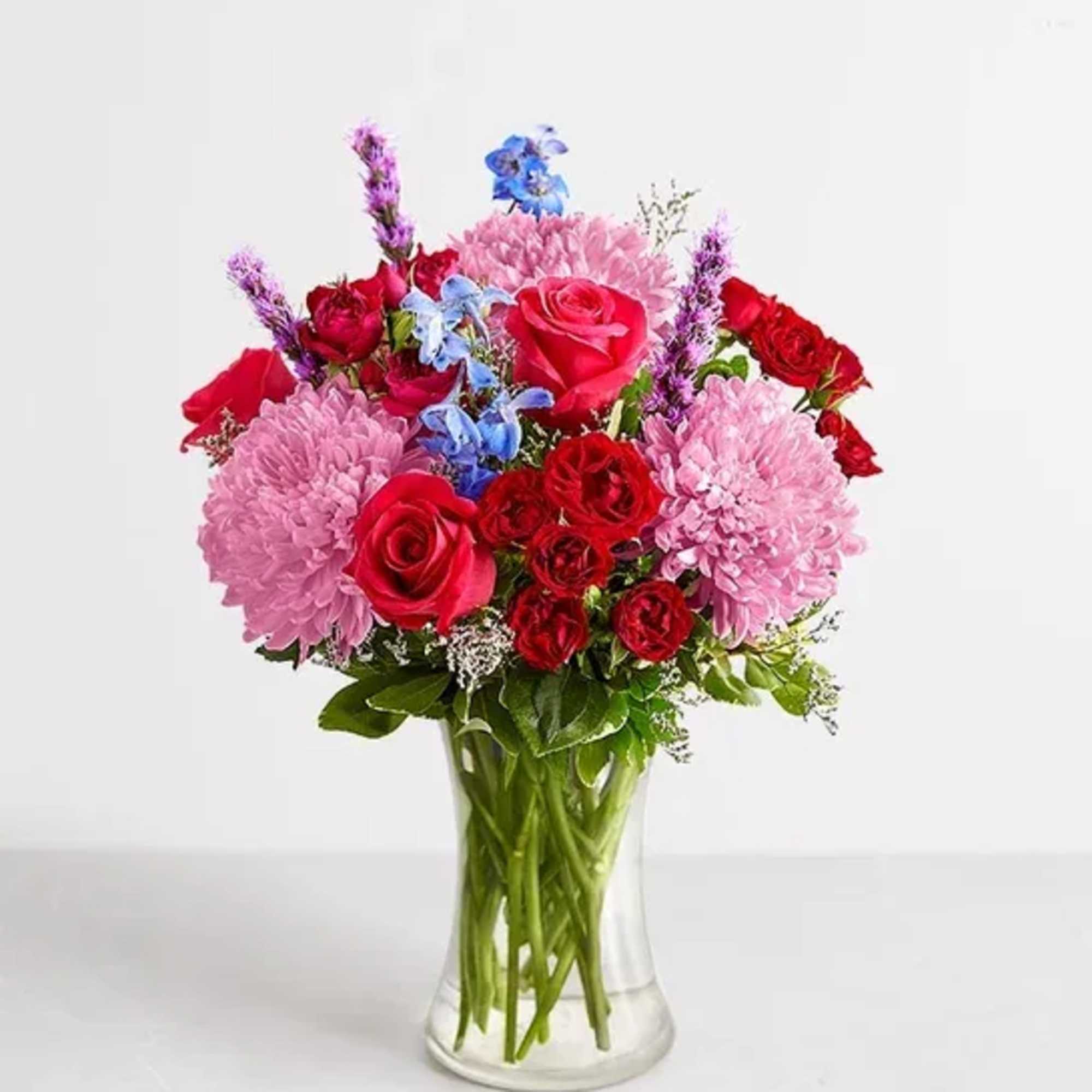 Color their world and brighten their mood with this medley of blooms