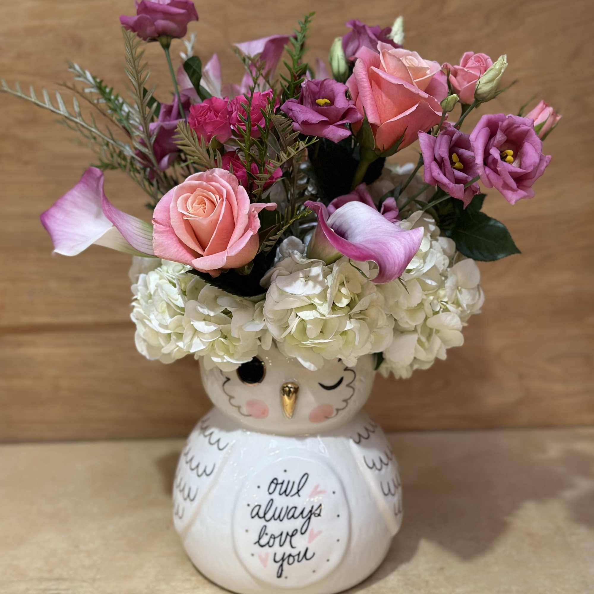 So unique and special..   a mix of pink and white