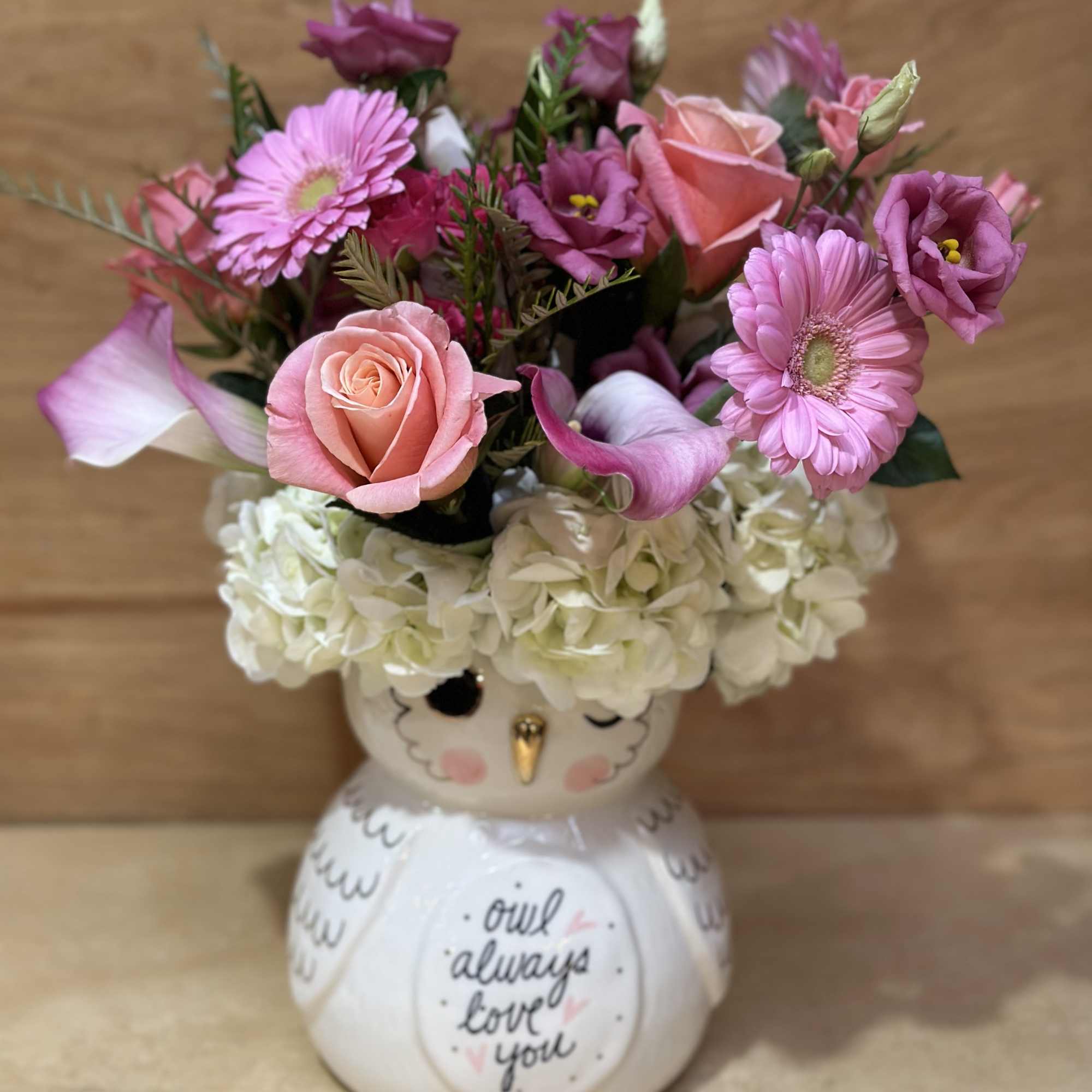 So unique and special..   a mix of pink and white