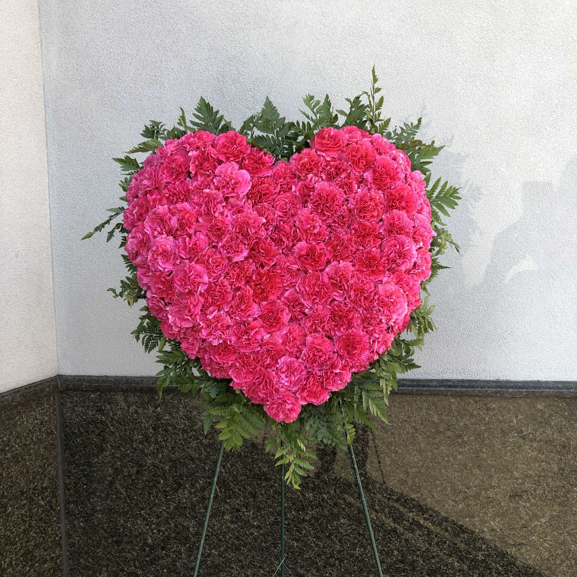 At your request we can make the heart in other colors:
- White
-