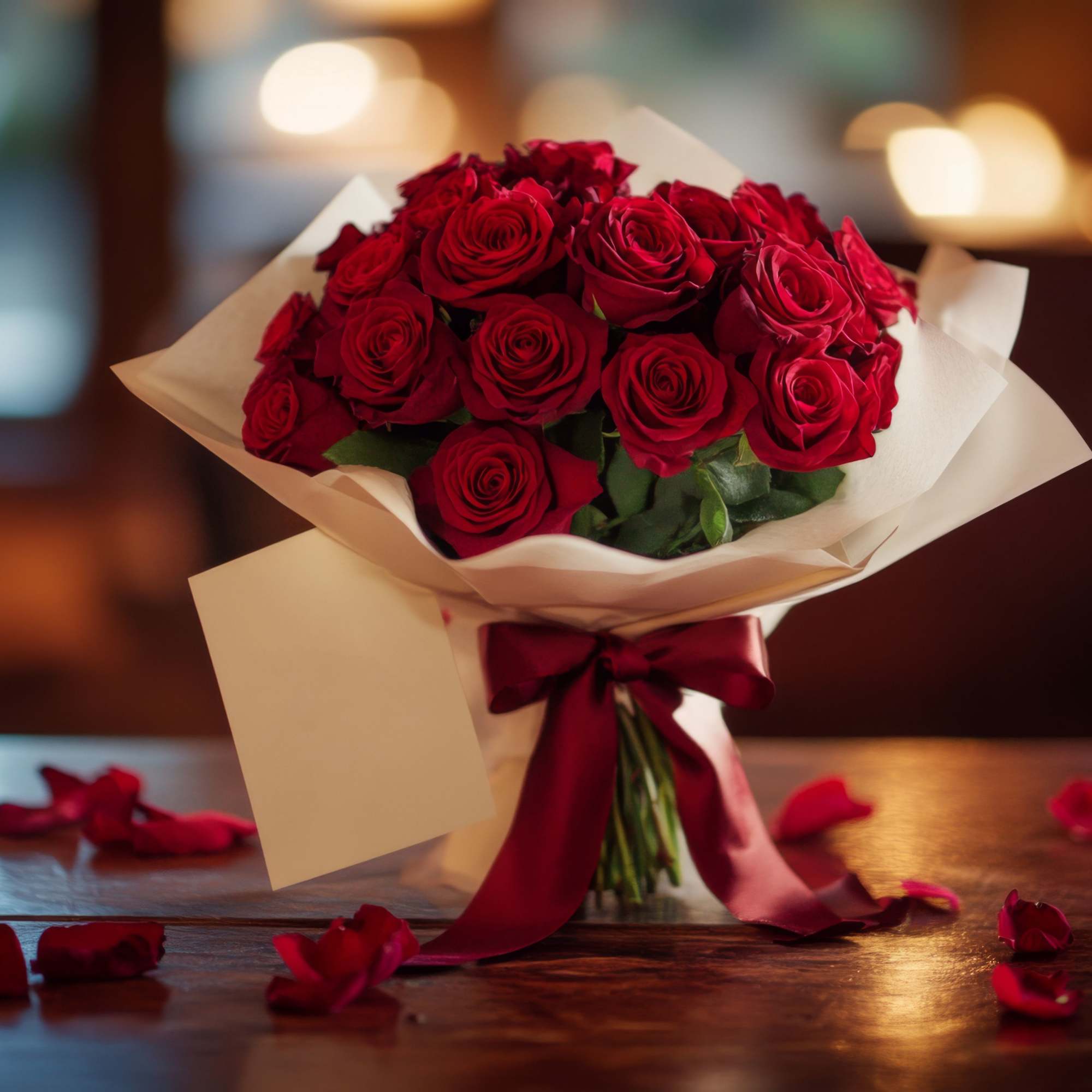 Ignite the spark of romance with our breathtaking Golden Romance Bouquet. This Ignite the spark of romance with our breathtaking Golden Romance Bouquet. This