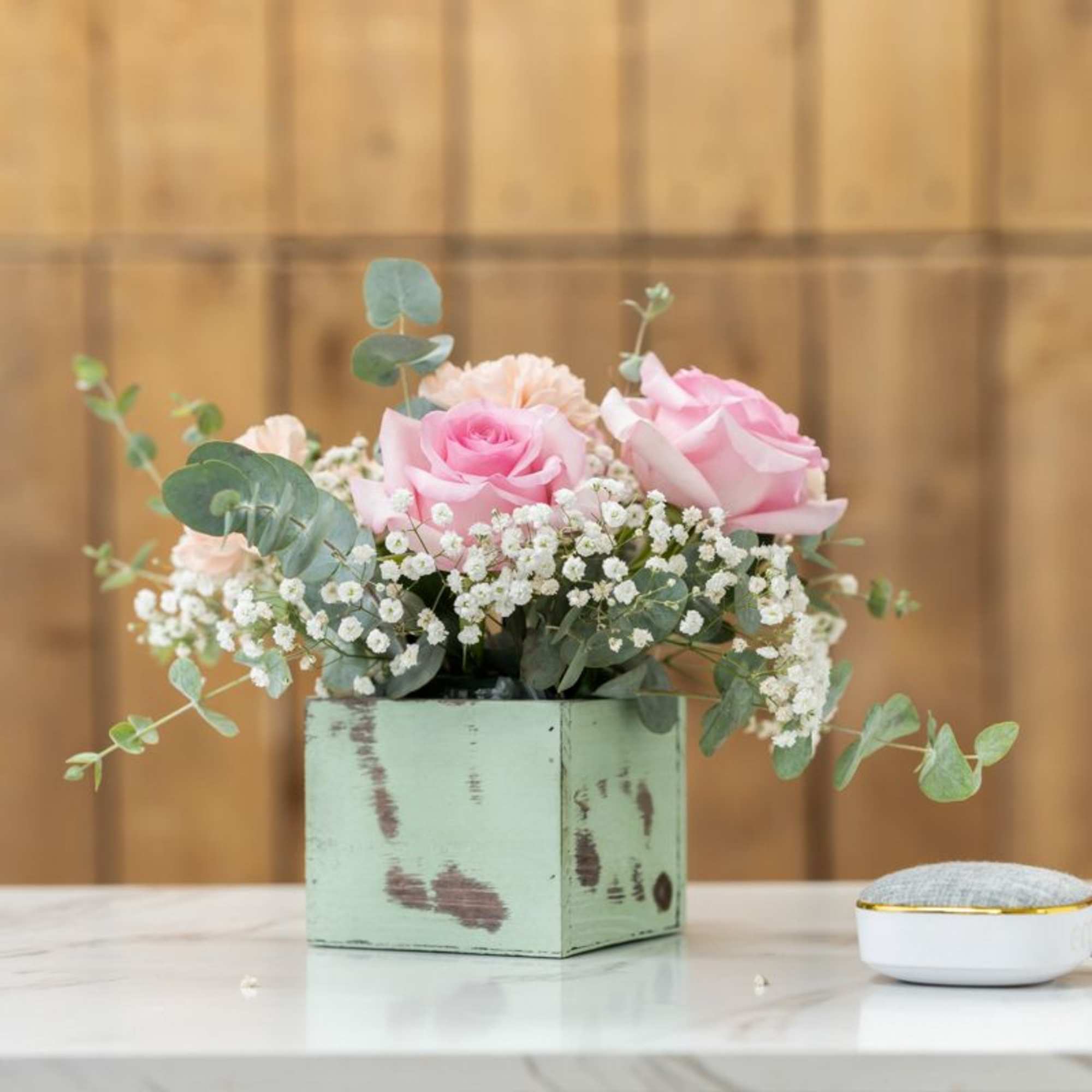 A spring day in a box available any season to bring Spring