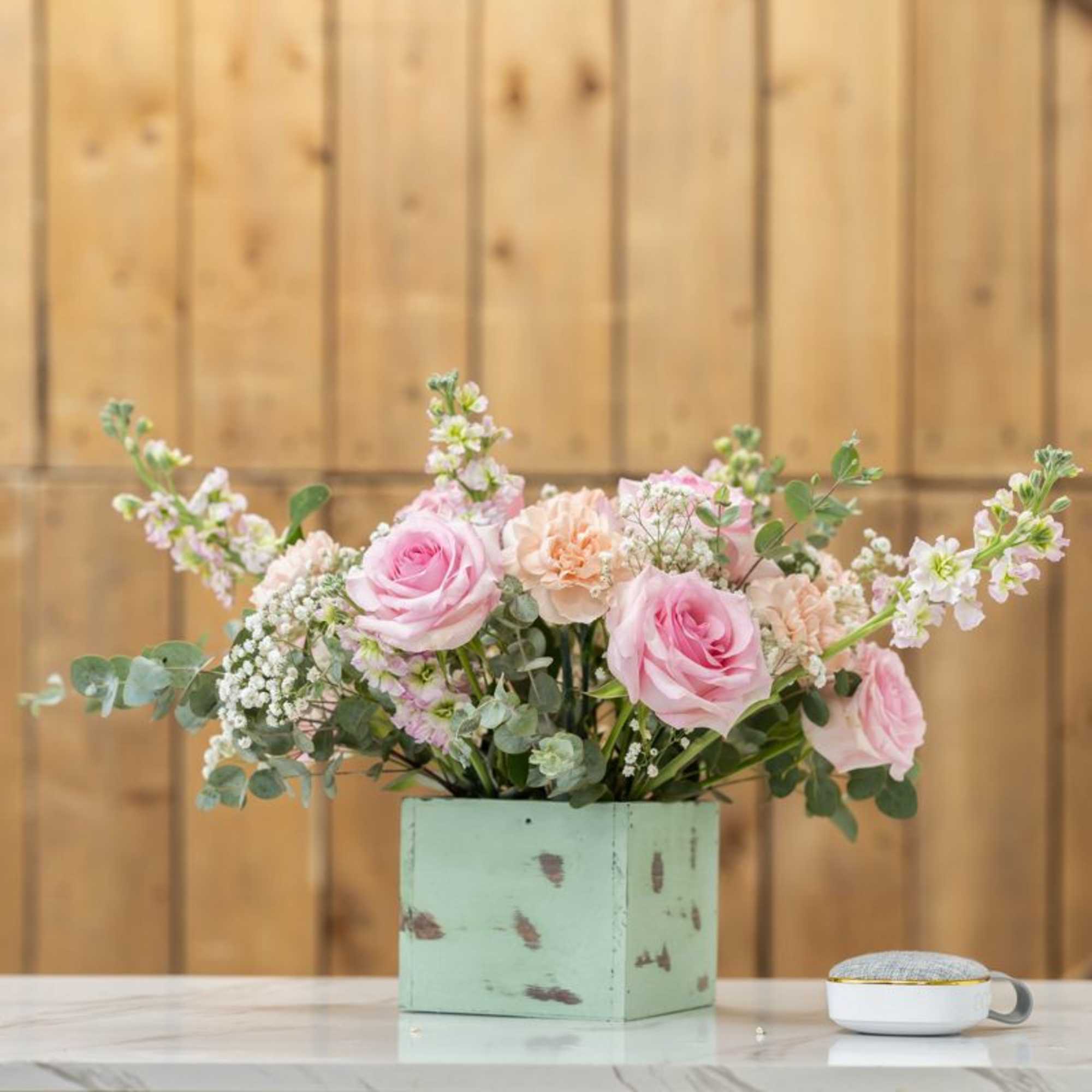 A spring day in a box available any season to bring Spring