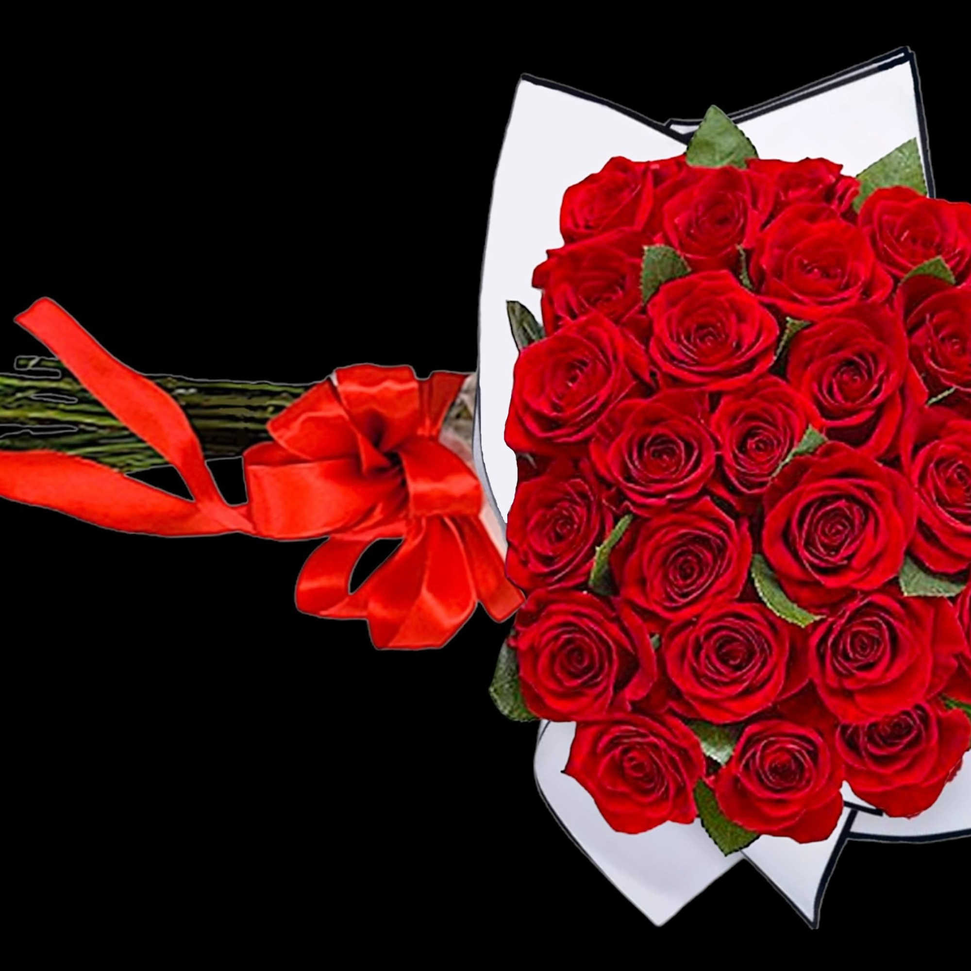 Surprise them with a beautiful bunch of perfectly red roses. They&#039;ll be