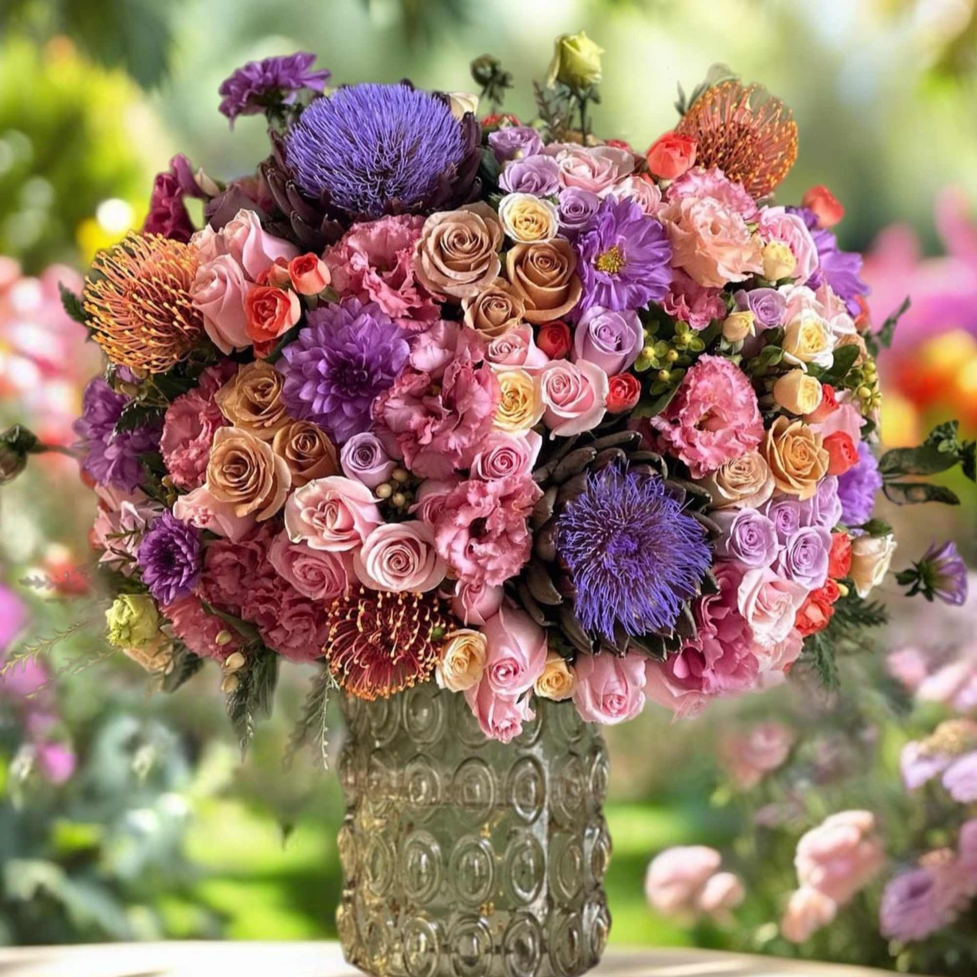 This bouquet you want to send to a leader , a visionary