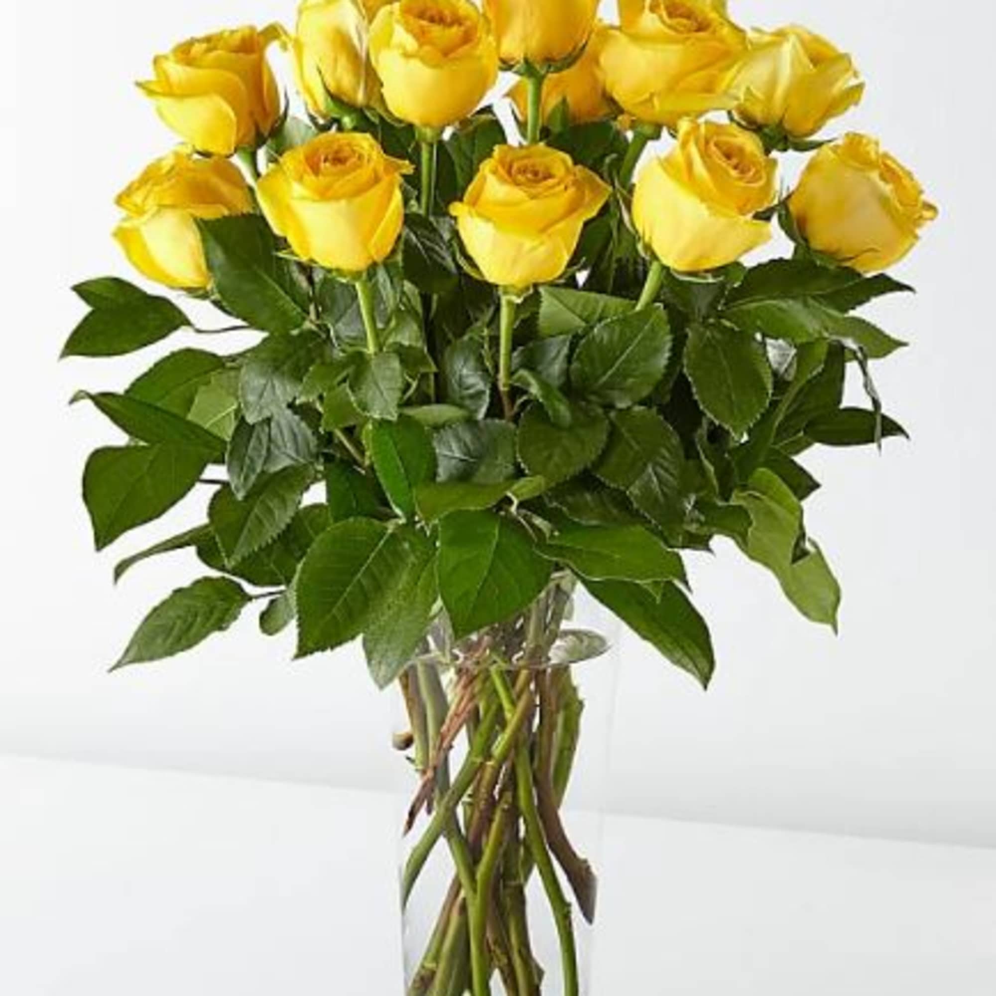 The FTD Yellow Rose Bouquet is a spectacular way to offer hope