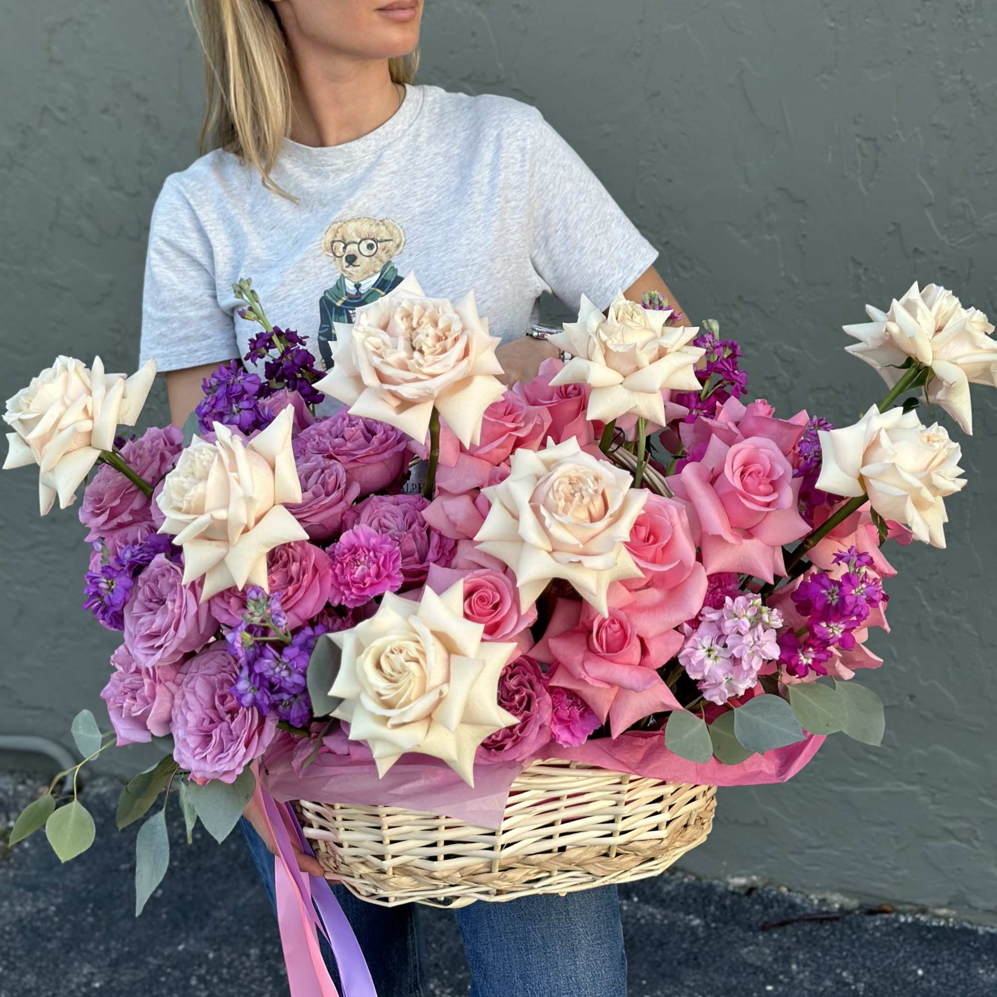 Basket of flowers  Basket of flowers