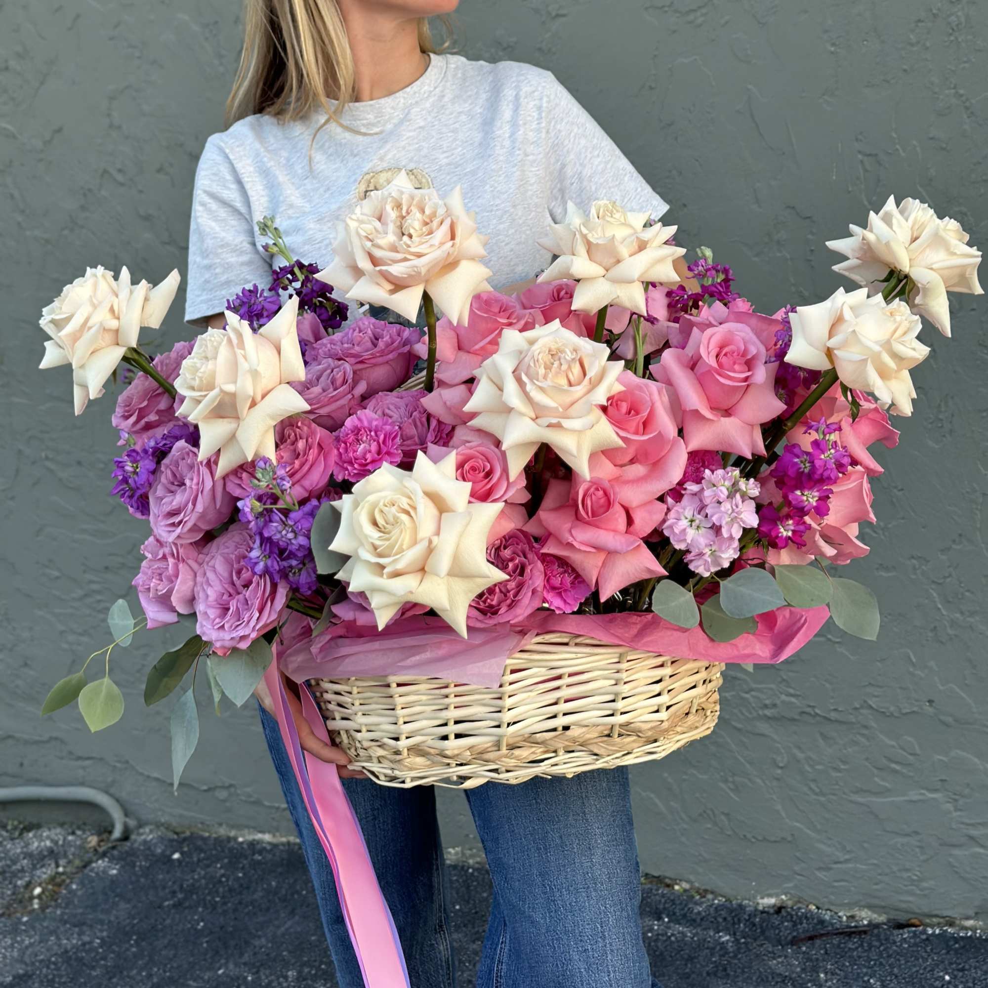 Basket of flowers  Basket of flowers