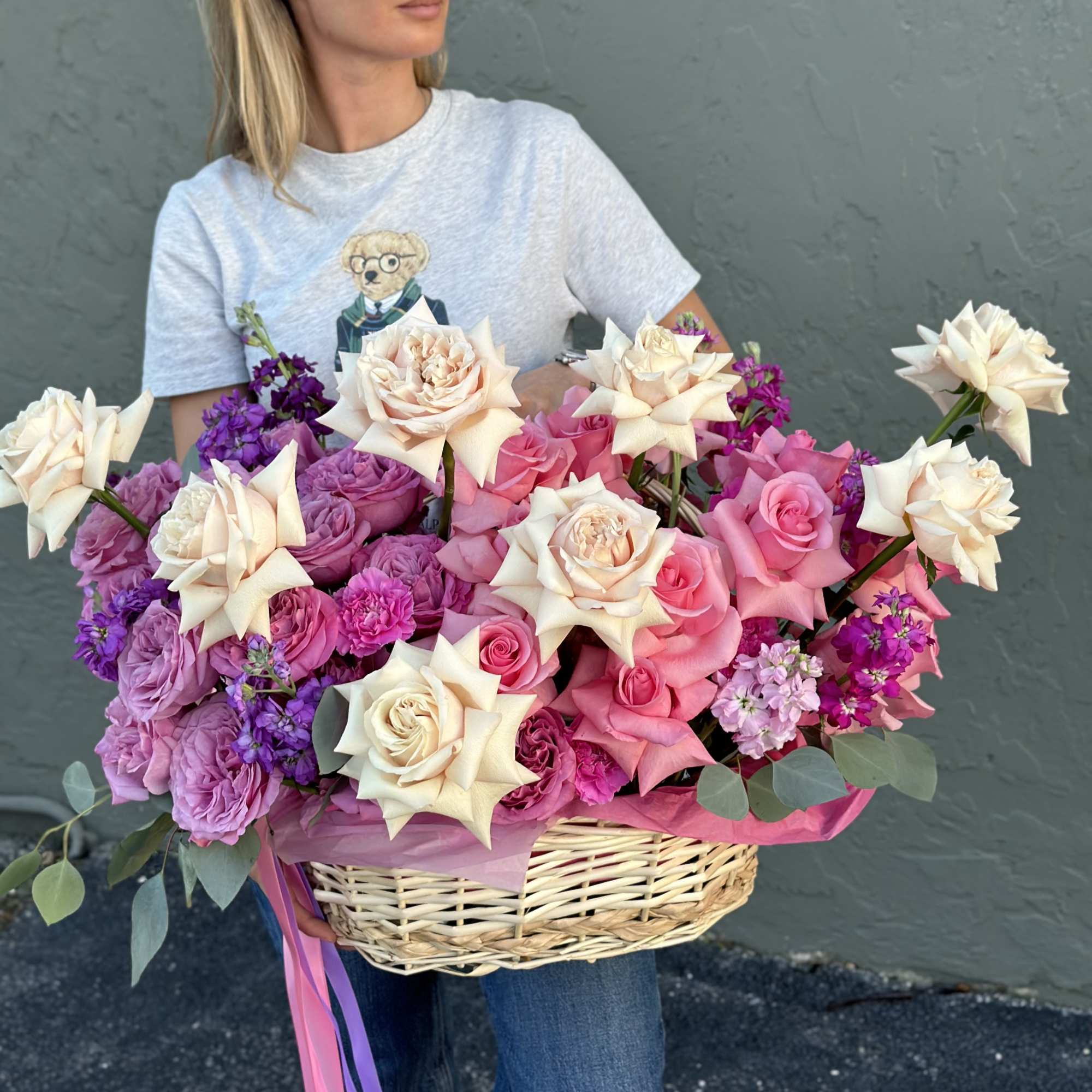 Basket of flowers  Basket of flowers
