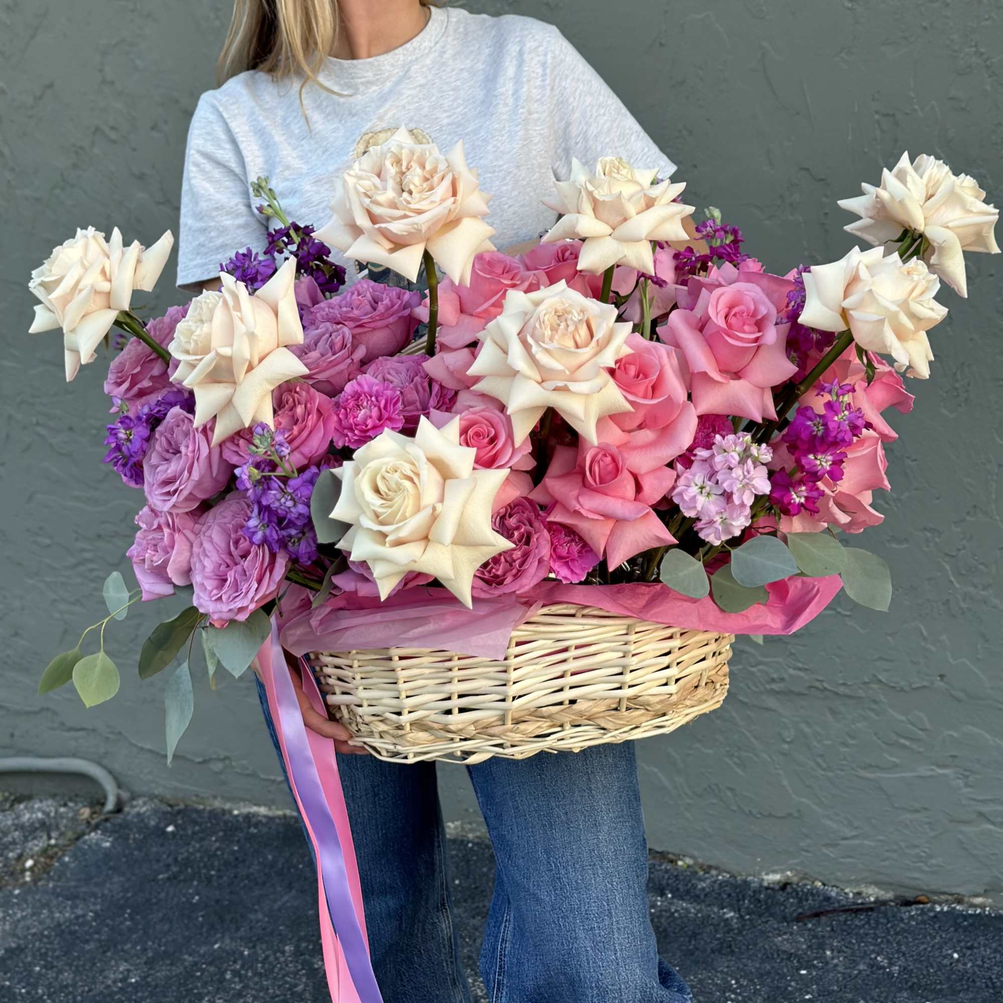 Basket of flowers  Basket of flowers