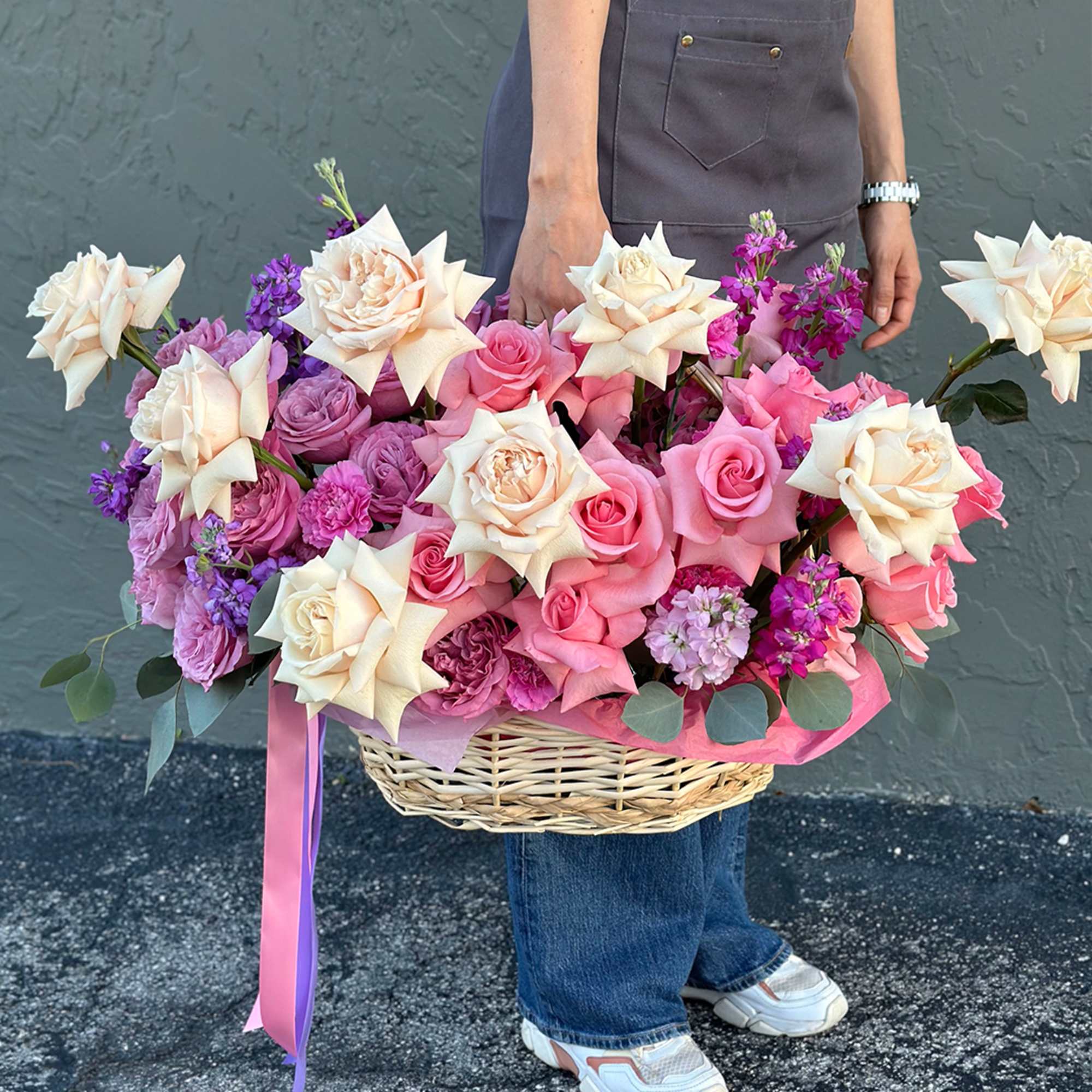 Basket of flowers  Basket of flowers