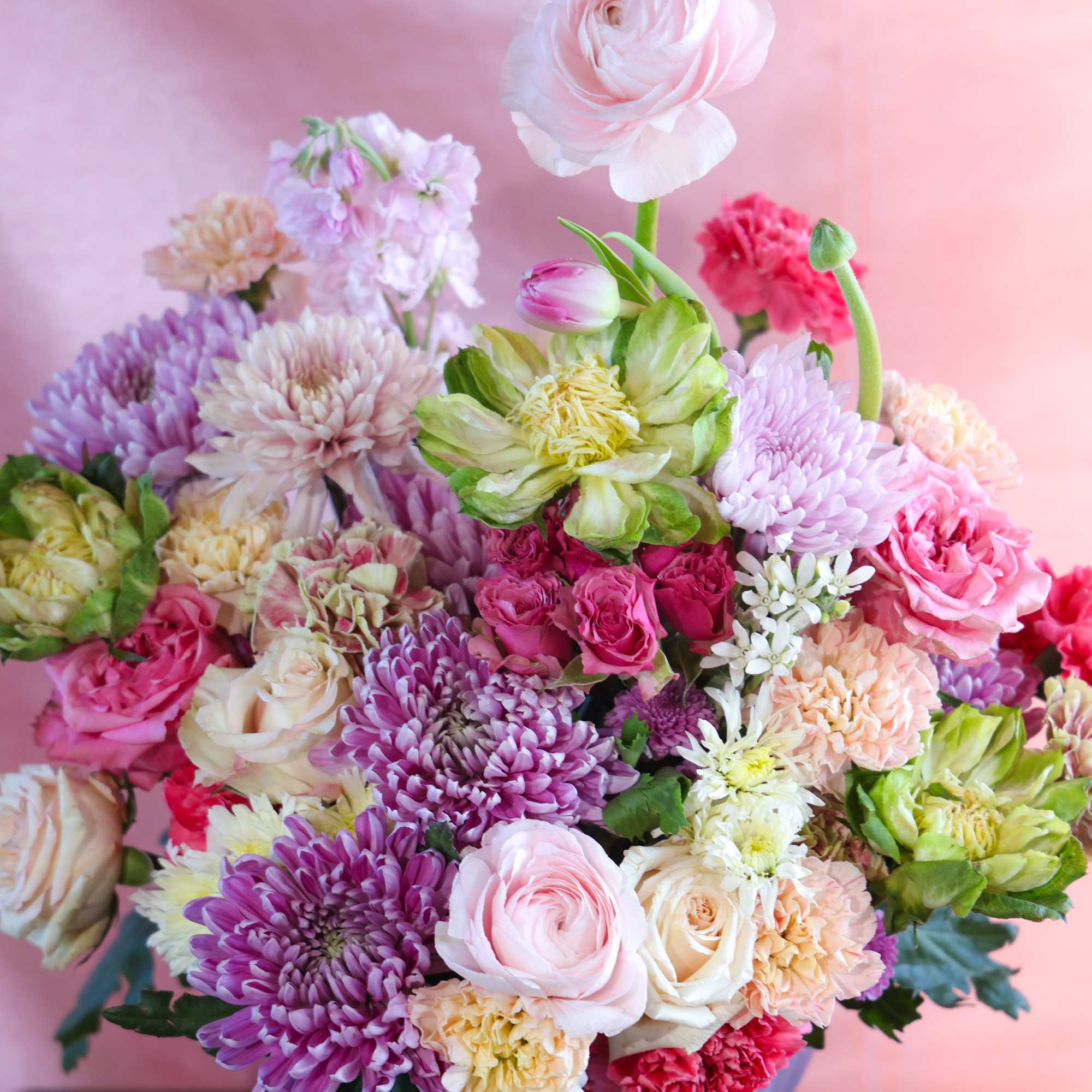 The Floating on a Cloud arrangement embodies that feeling of Joy love