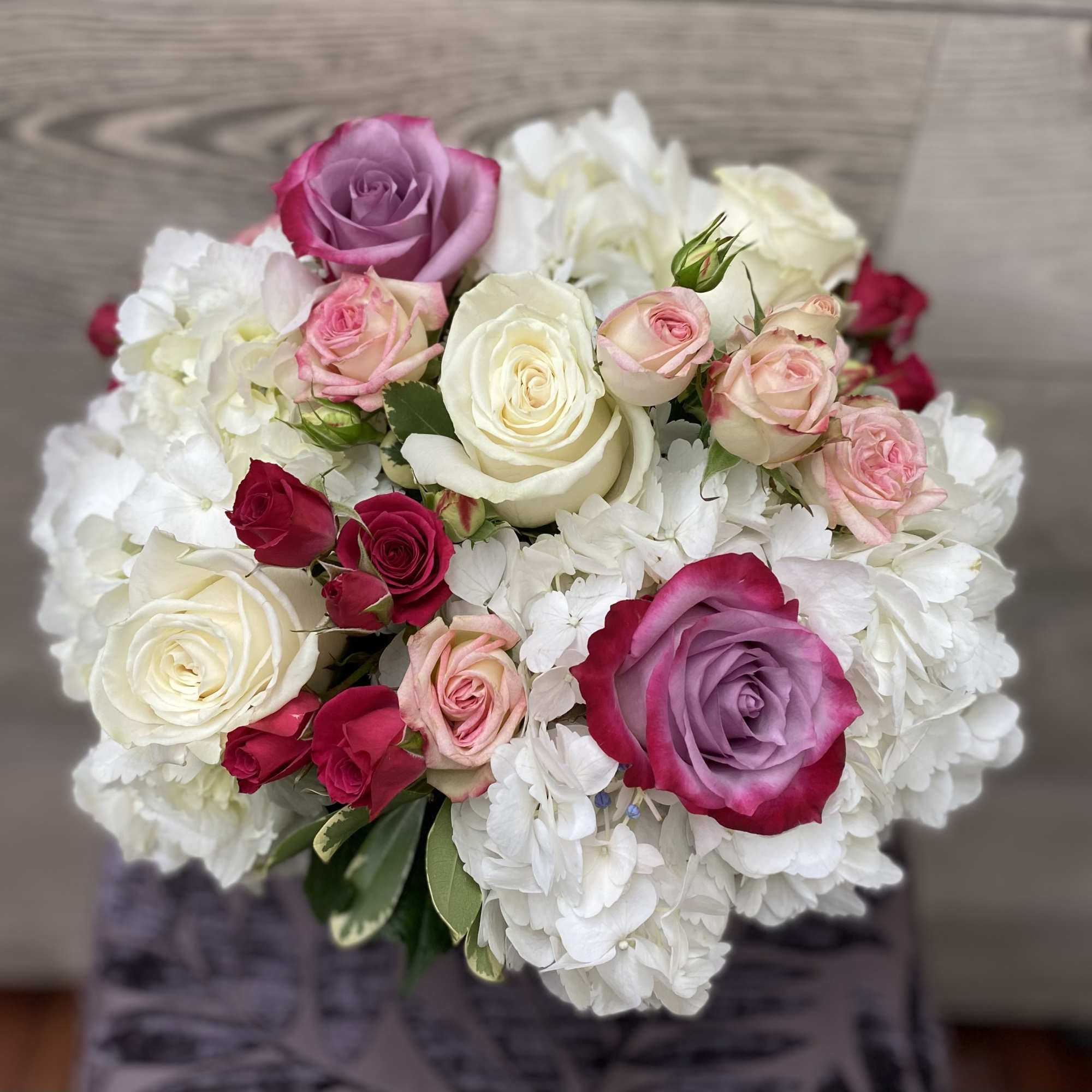 Send a little love their way.    A square vase