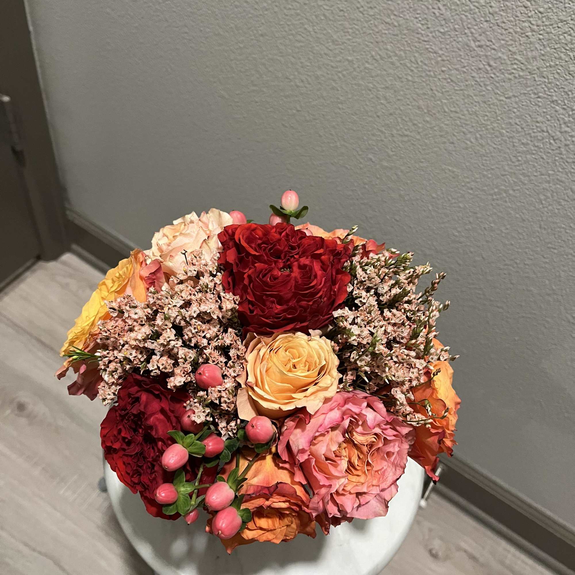 This blush pallet bouquet will show that special someone how appreciated they