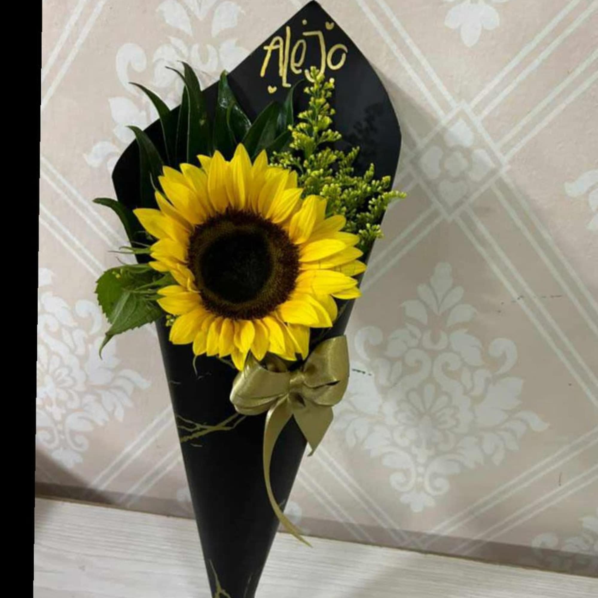 detalles elaborados con girasoles 