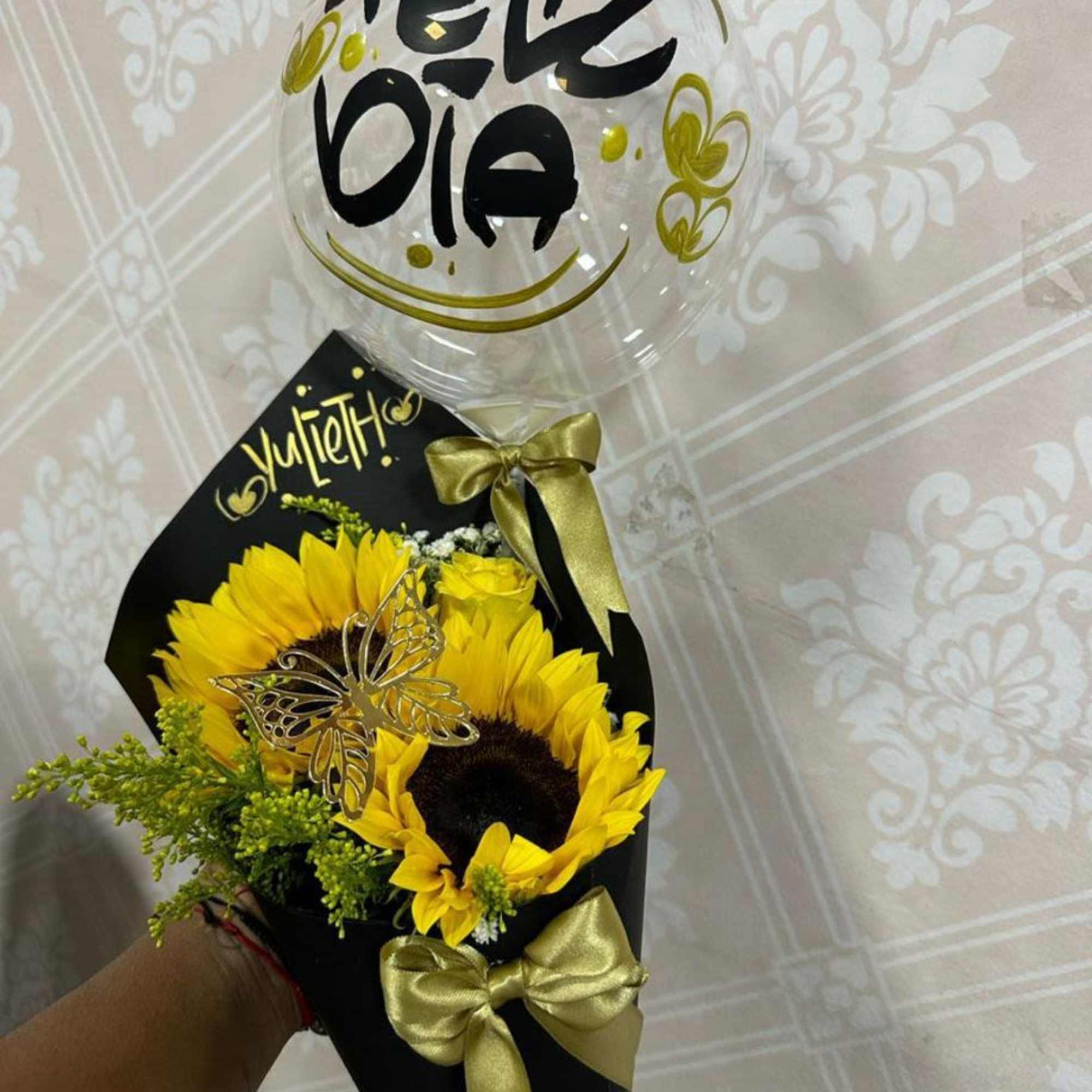 detalles elaborados con girasoles 