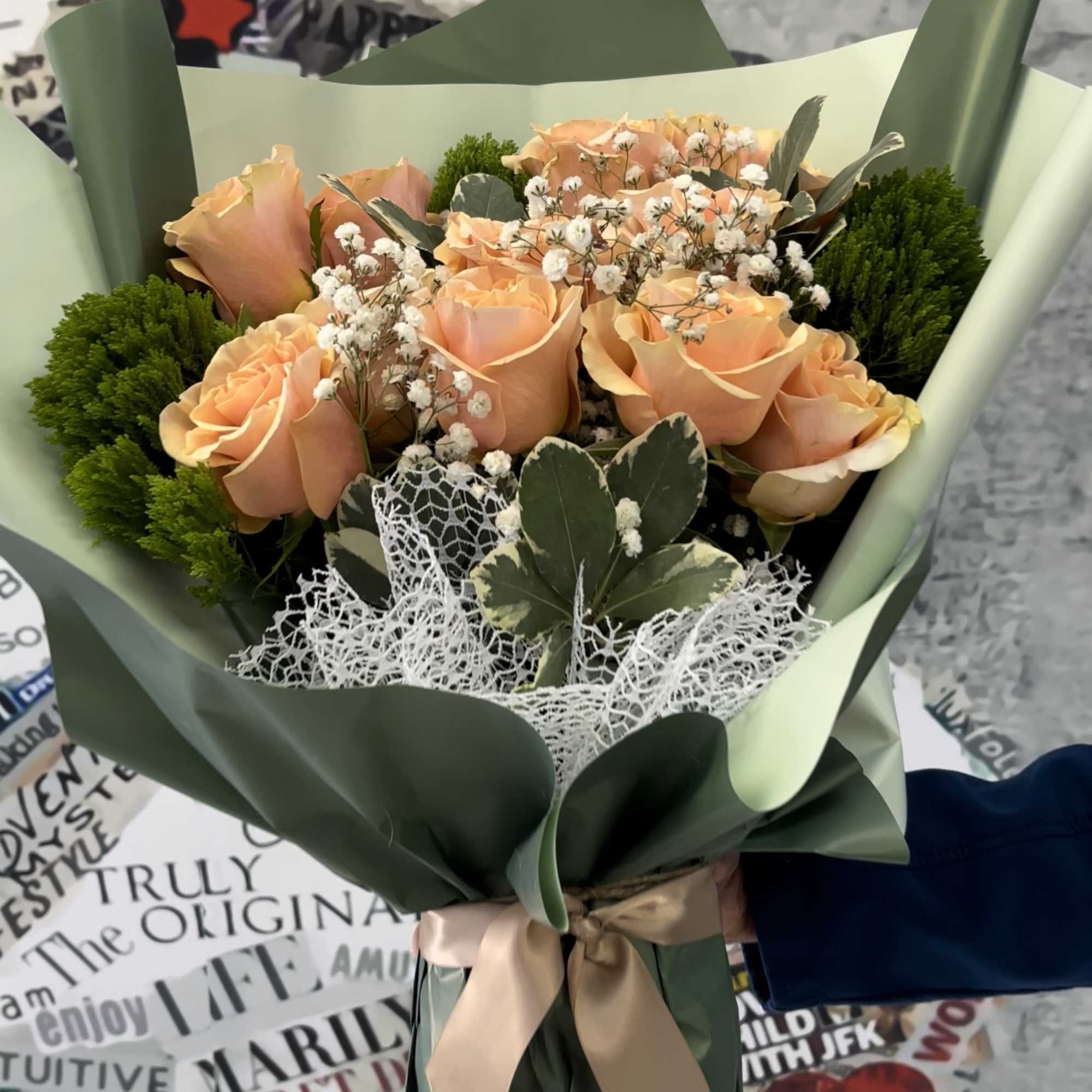 These standing bouquets are perfect for any occasion, they come in different