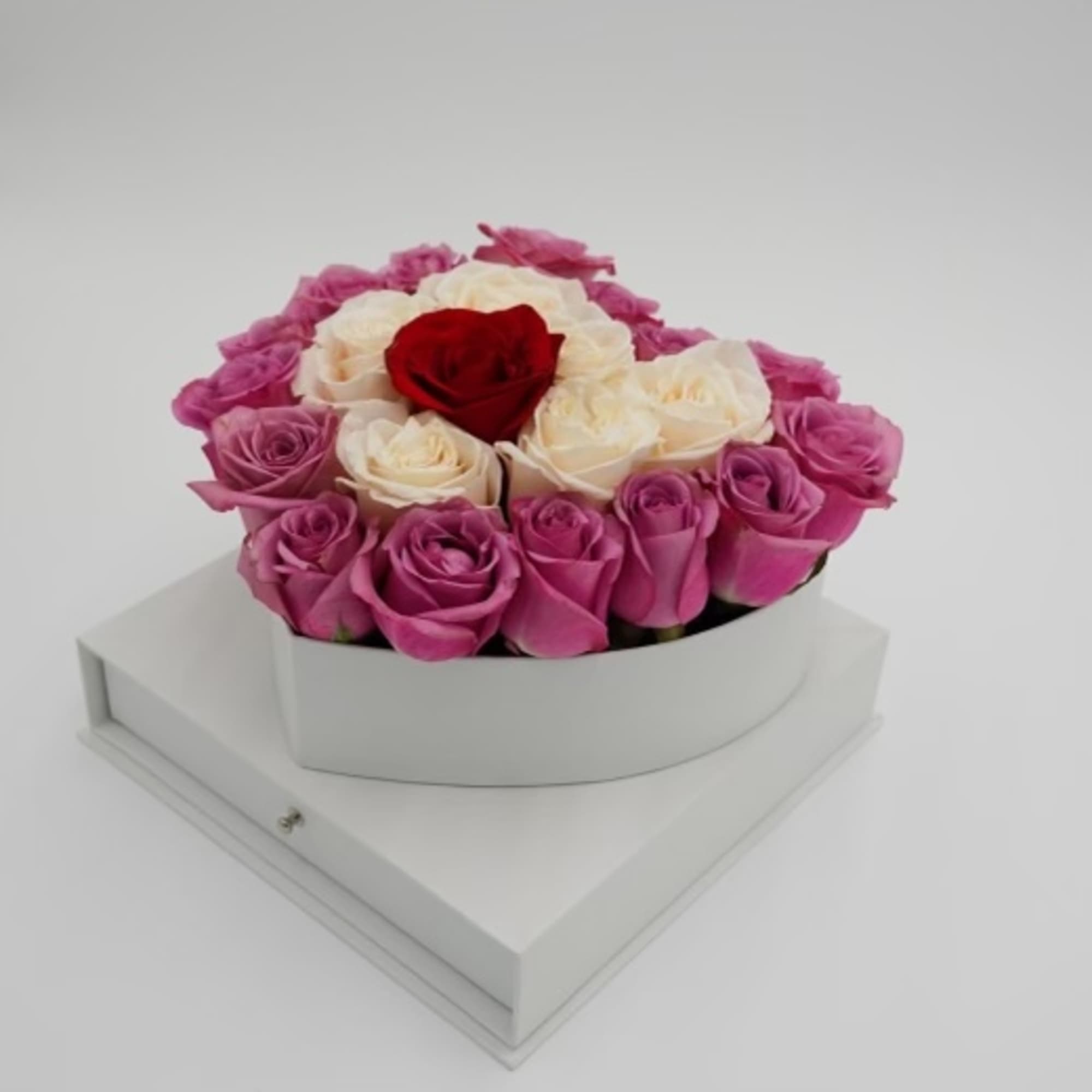 2 Dozen Roses with Ferrero rocher Chocolates  2 Dozen Roses with Ferrero rocher Chocolates