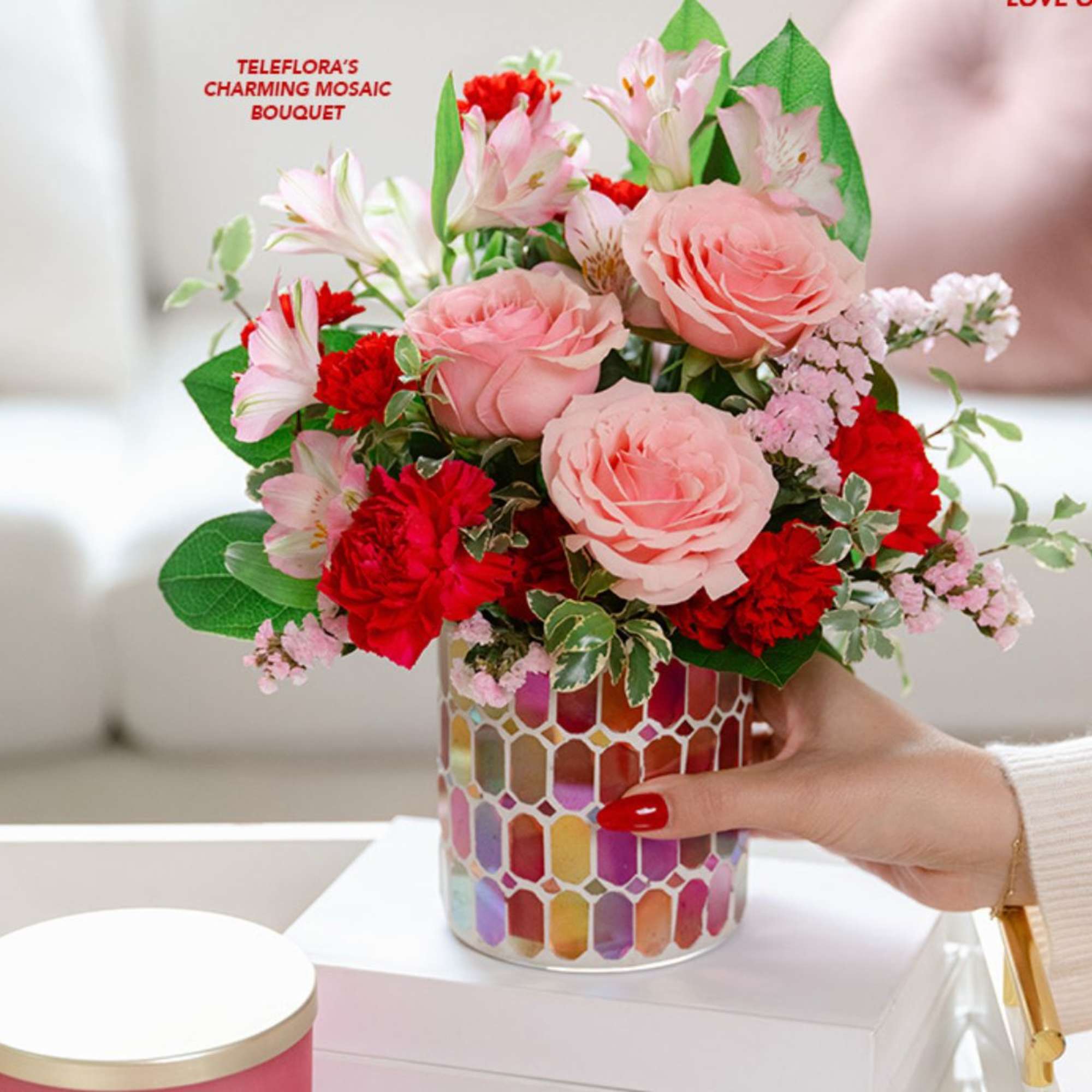 Charmed, I'm sure! Sweep them off their feet with this lovely bouquet