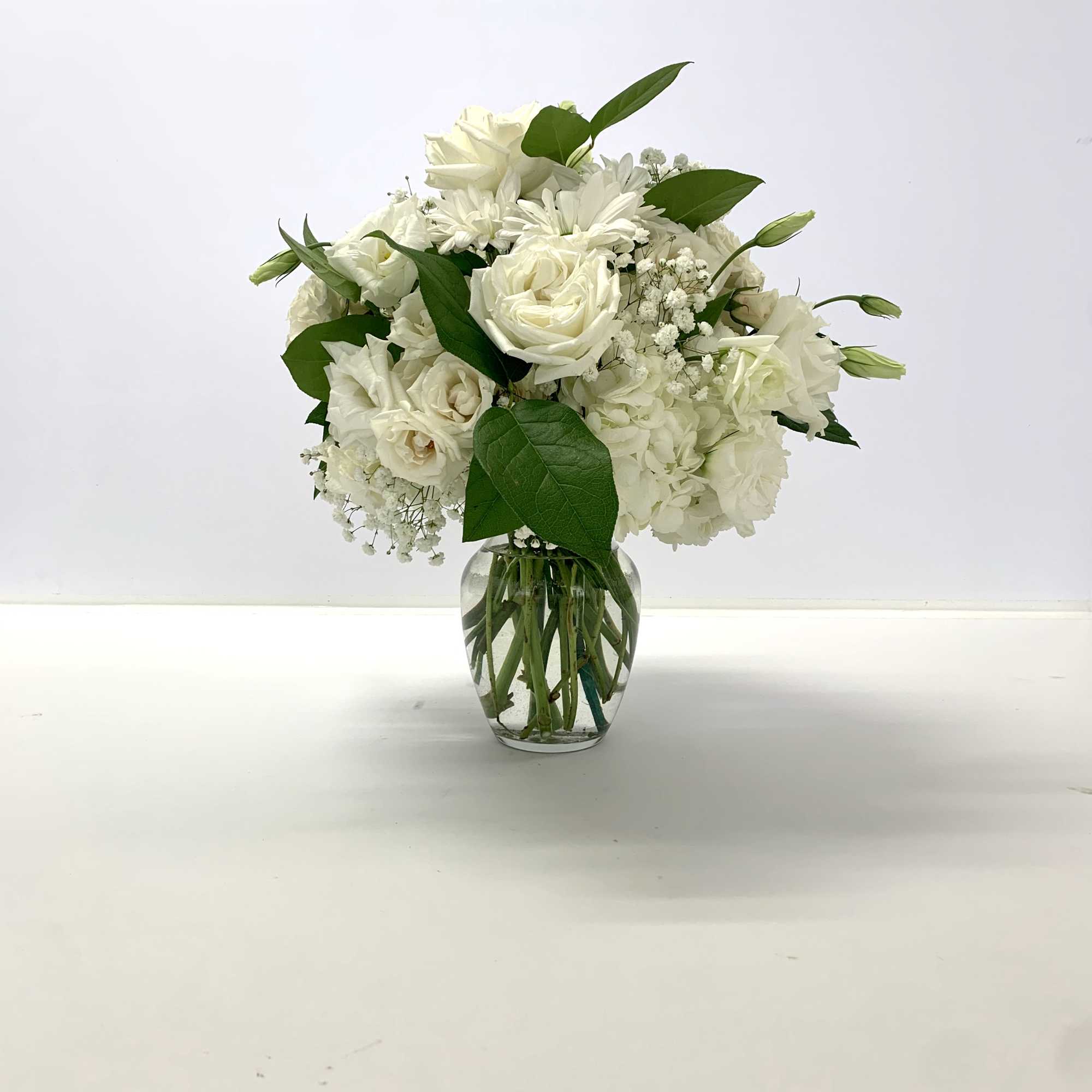 A custom designed arrangement by Fairbanks Florist. Your arrangement will be designed